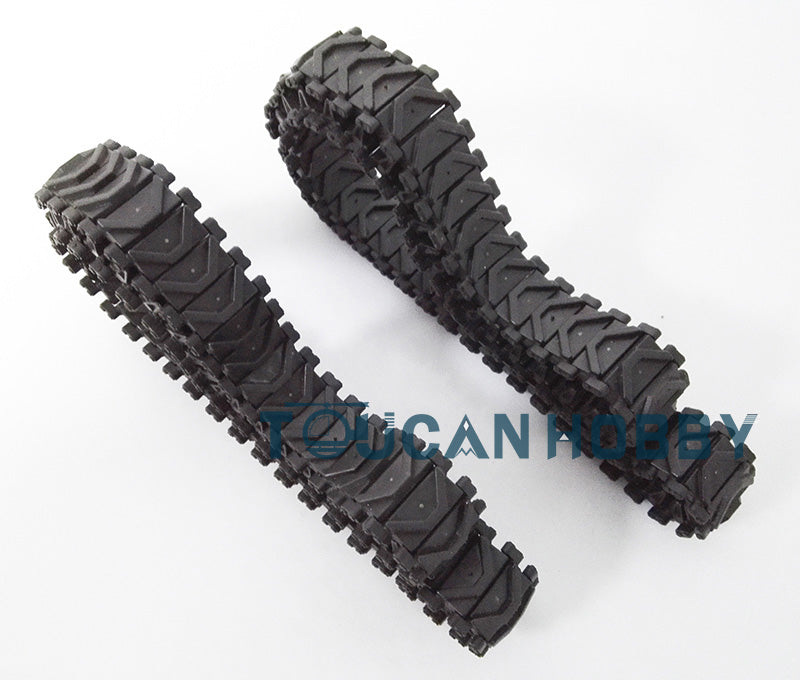 Henglong 1:16 Scale Plastic Tracks Replacement Parts for M4A3 Sherman RC Tank Model 3898 - DIY Upgrade for Tank Enthusiasts & Military Collectors - Perfect for RC Tank Battles, Display, and Repair