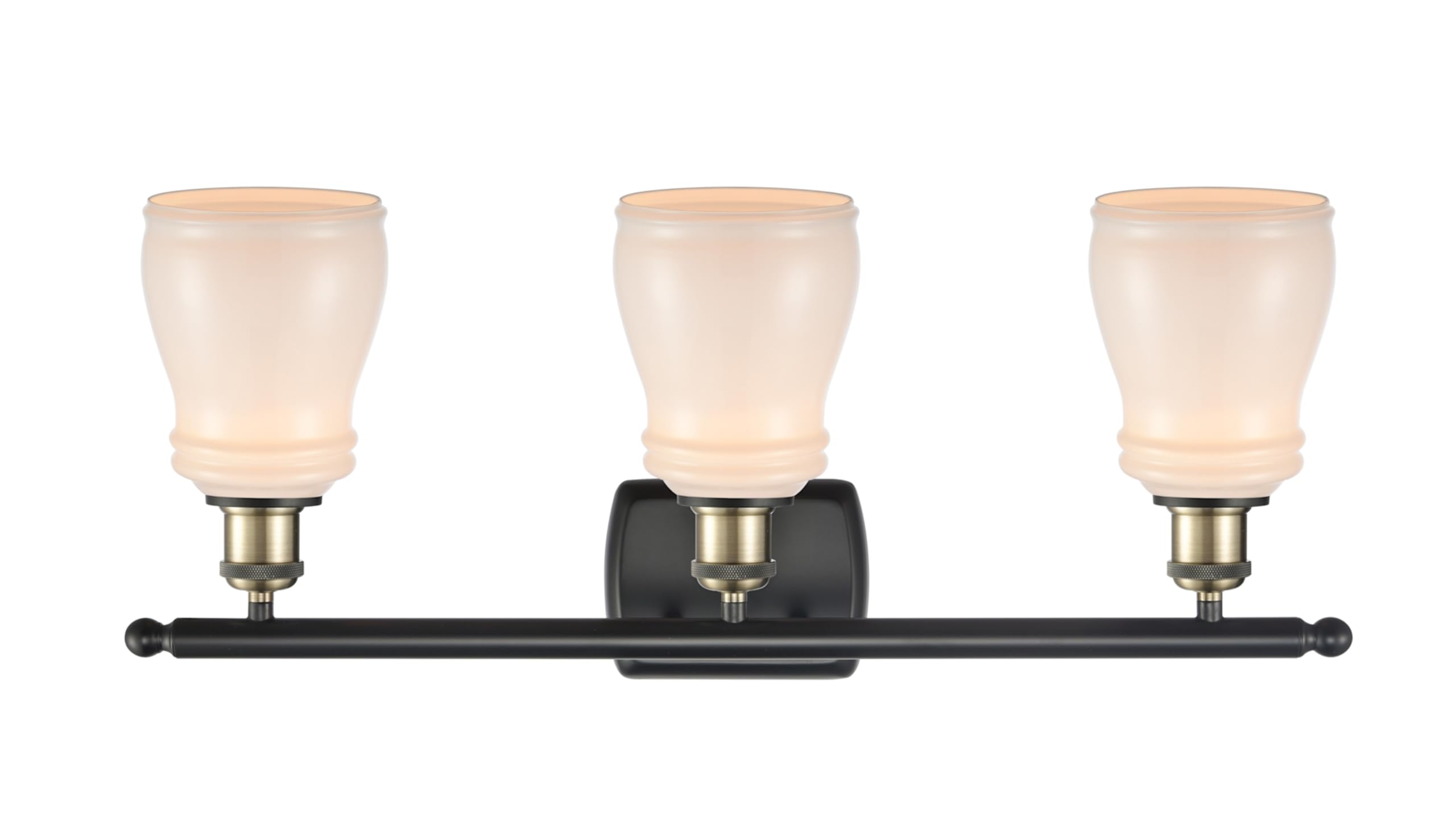 Innovations Lighting Ellery 3-Light Bathroom Vanity Light - Brushed Nickel Finish - Part of Ballston Collection - Perfect for Modern Bathroom & Powder Room Decor
