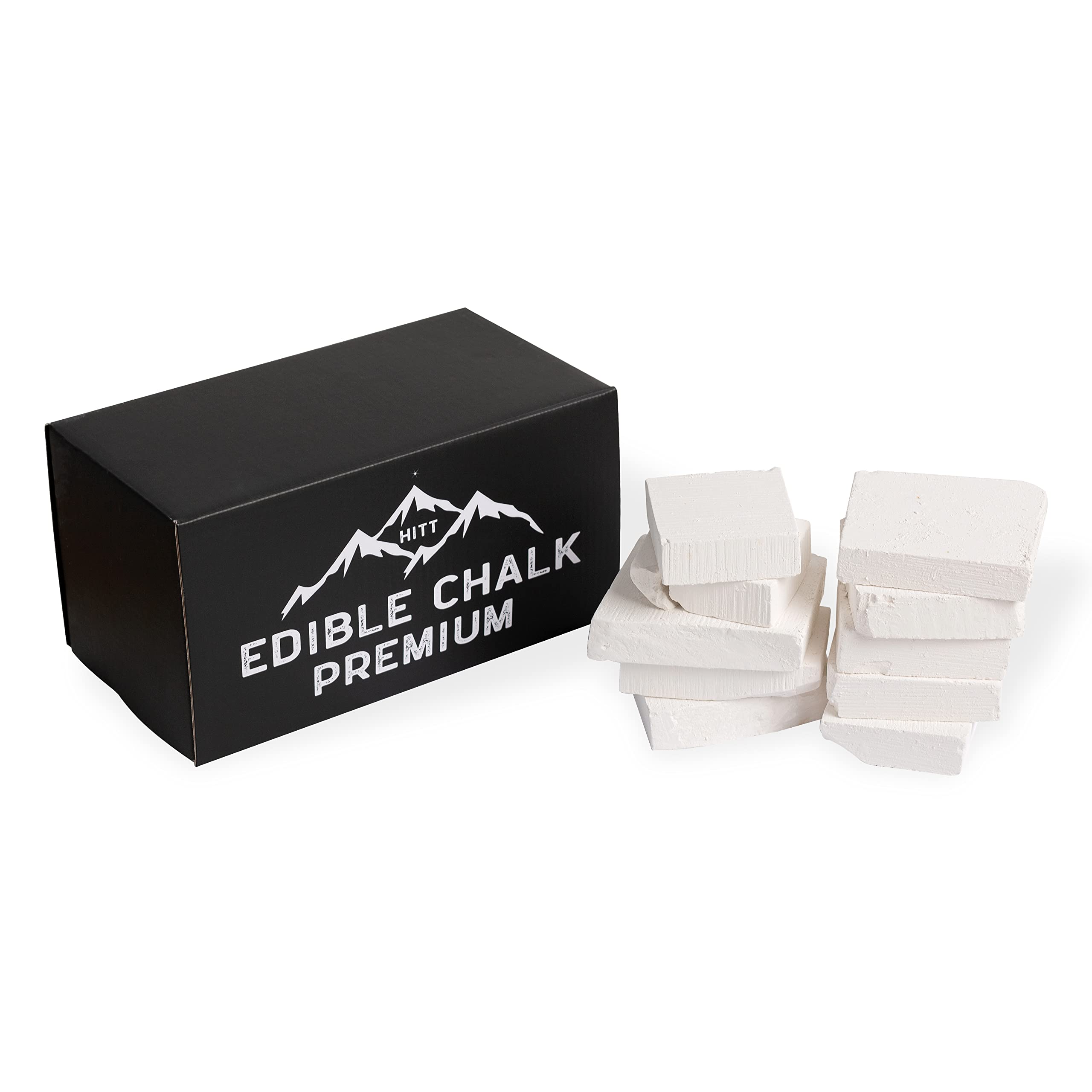 Organic HITT Edible Chalk Chunks - 1kg (2.2lb) Natural Russian Chalk for Eating, Zero Additives, ASMR Food - Perfect for Snacking, Cooking, and Unique Culinary Experiences