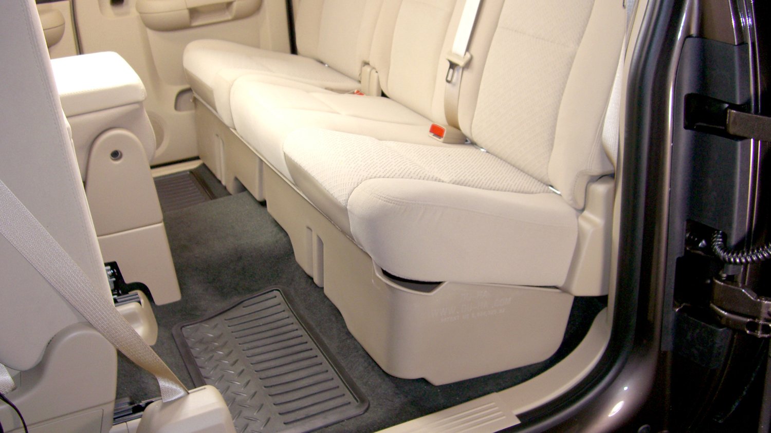 Du Ha 10045 Under-Seat Storage Organizer - Car Truck SUV Vehicle Seat Storage Box - Perfect for Road Trips, Camping & Daily Commute