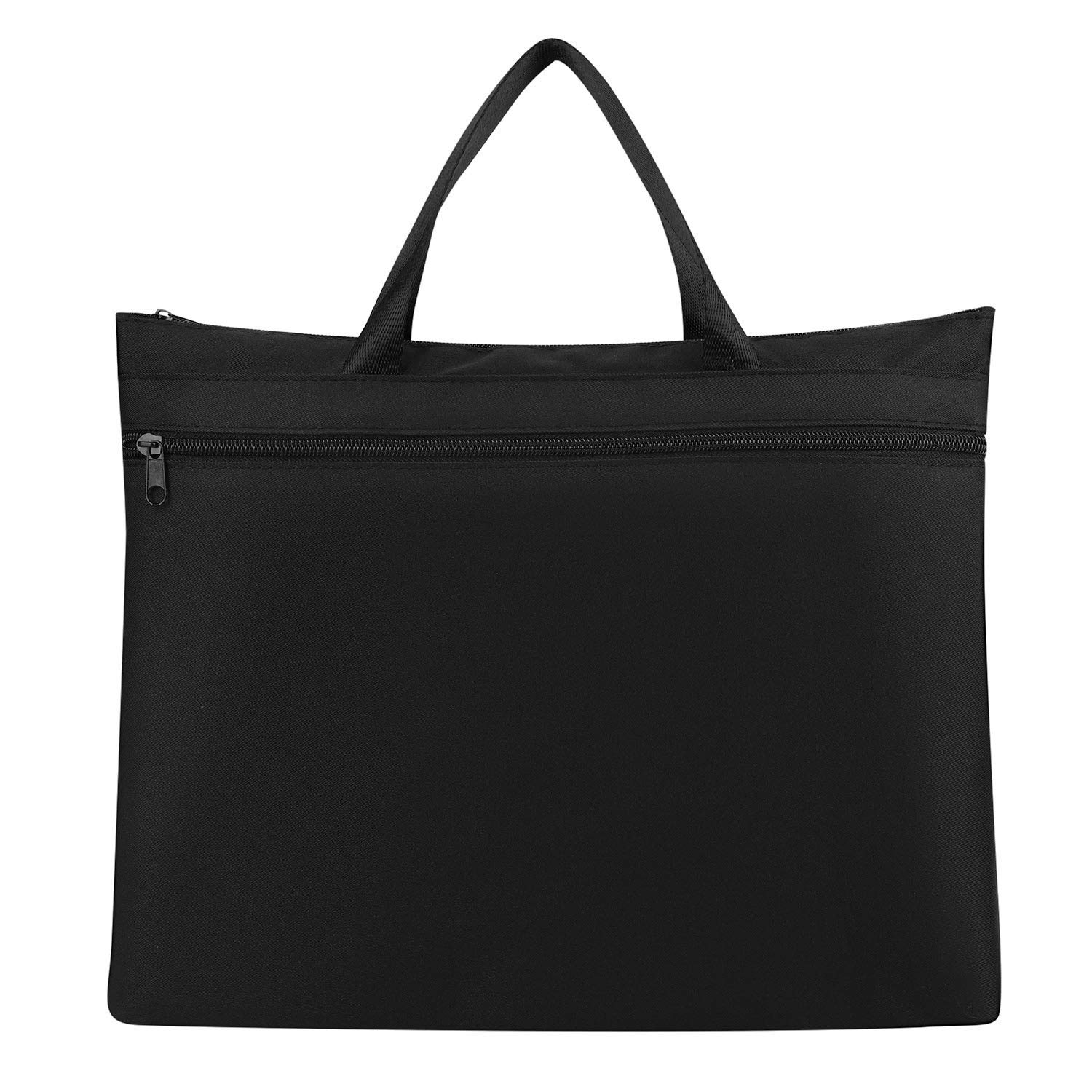 Waterproof A4 File Bag - Lightweight Zippered Business Briefcase for Laptop & Documents | Professional Portfolio Organizer | Ideal for Office, Travel & Commuting