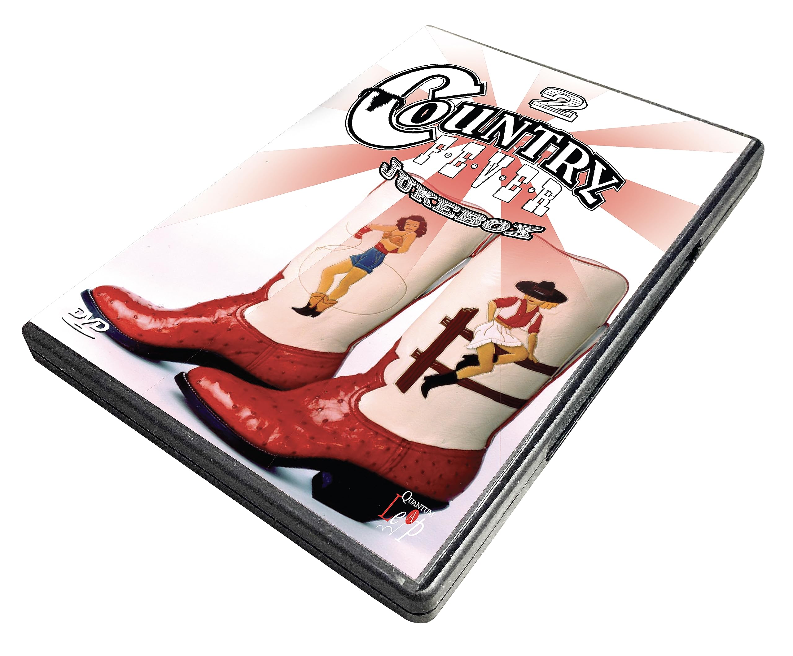 Two Country Fever Juke Box DVD - Classic Country Music Collection for Home Entertainment & Parties