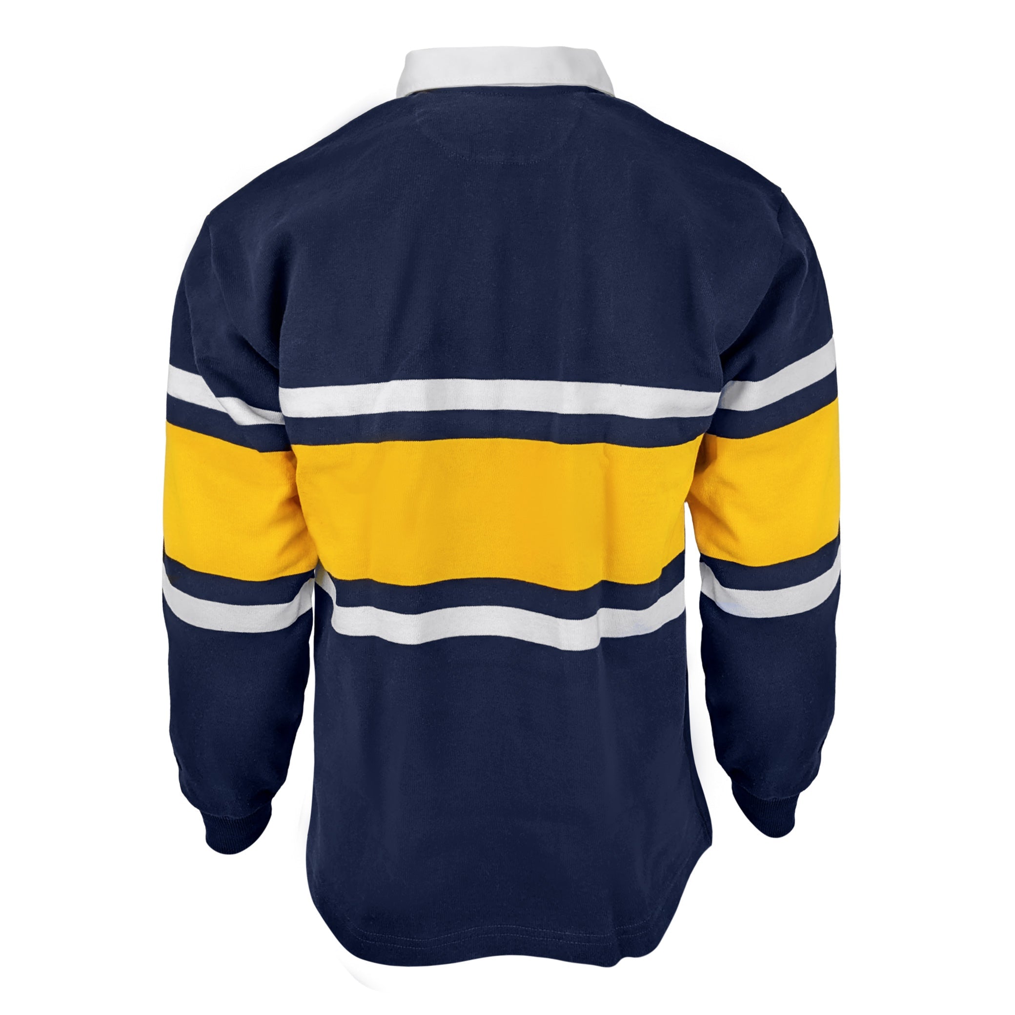 Fairfield Yankees RFC Collegiate Stripe Rugby Jersey - Authentic Vintage Style Rugby Shirt for Men, Perfect for Rugby Matches, Fan Events & Casual Wear