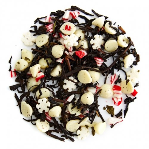 DAVIDs TEA Candy Cane Crush Herbal Tea - 4 Ounce (113g) Loose Leaf Tea for Holiday Gifts, Christmas Parties & Winter Relaxation
