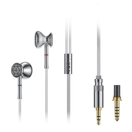 FiiO FF3 14.2mm Large Dynamic Driver HiFi Earbuds - Premium Sound Quality for Audiophiles, Music Lovers & Gaming Enthusiasts - Perfect for Travel, Workouts & Daily Commute