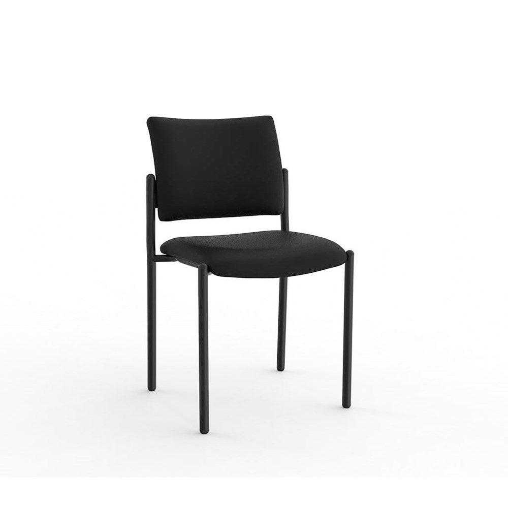 Que Visitor Chair - Comfortable & Durable Office Guest Chair for Reception, Waiting Room, or Conference Room - Modern Design with Ergonomic Support