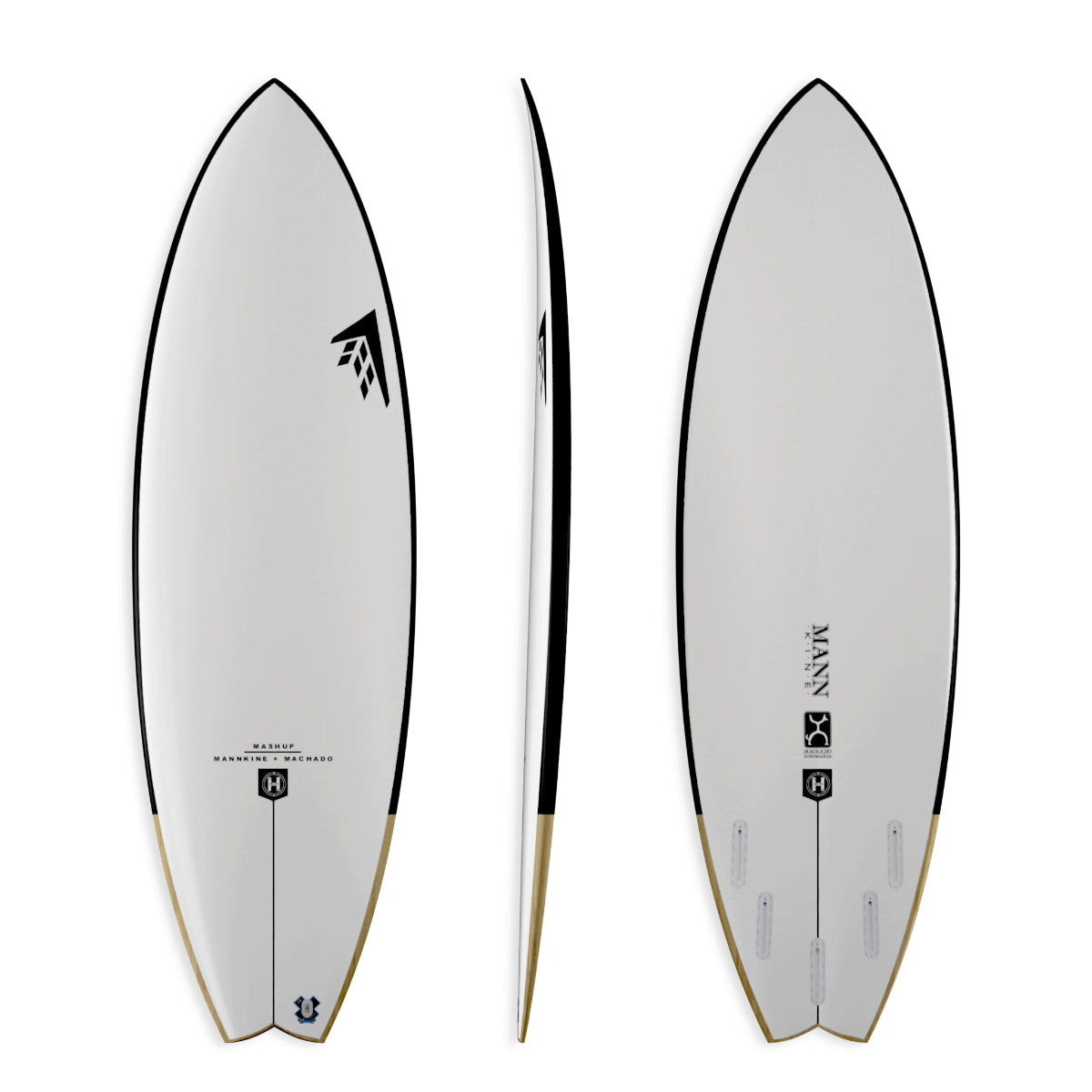 Firewire The Mashup 6'0 HE Surfboard with Futures Fins - High Performance Shortboard for Waves & Beach Surfing