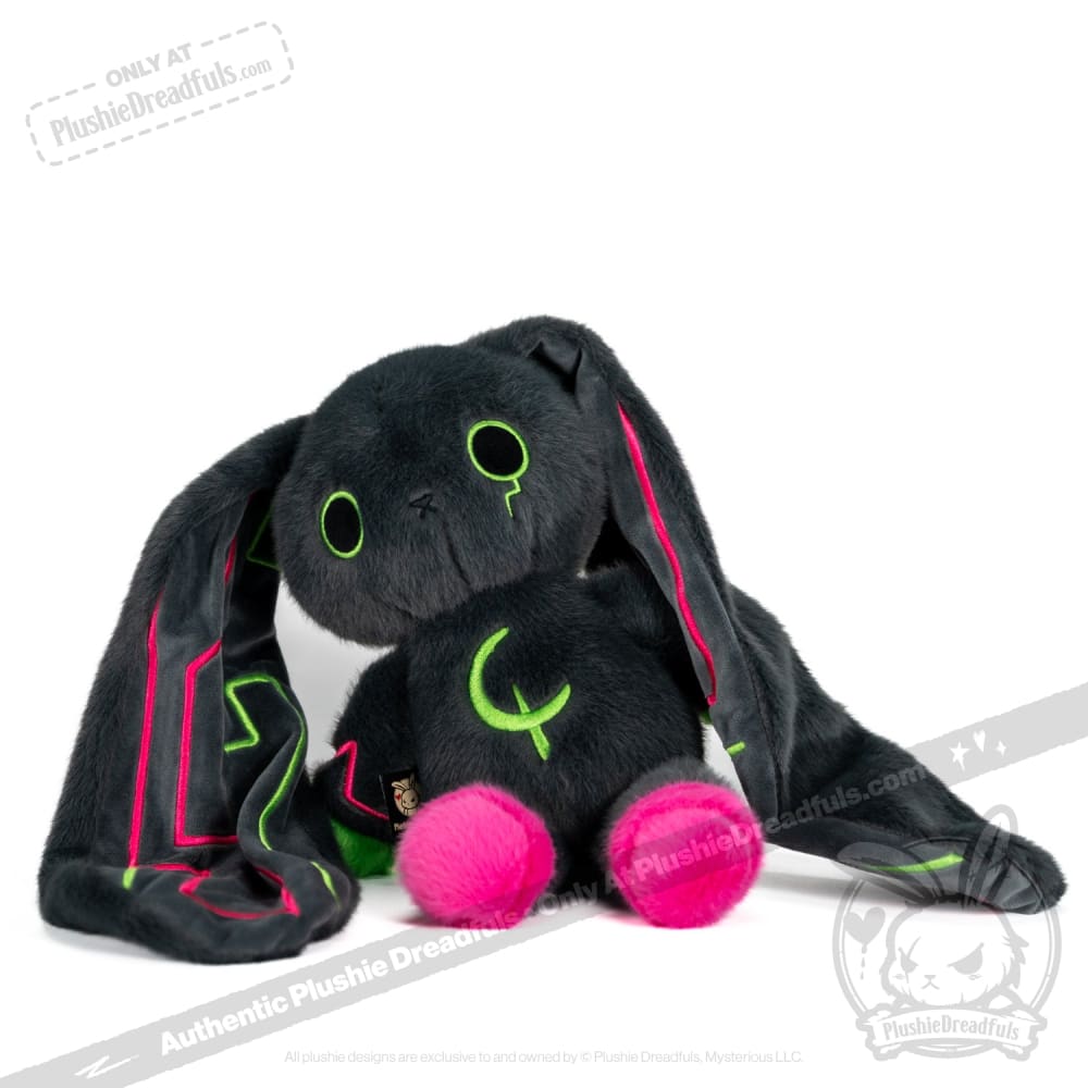 Plushie Dreadfuls DPDR Rabbit Stuffed Animal - Soft Plush Toy for Anxiety Relief, Mental Health Awareness & Comfort | Perfect Gift for Therapy, PTSD Support & Emotional Wellness
