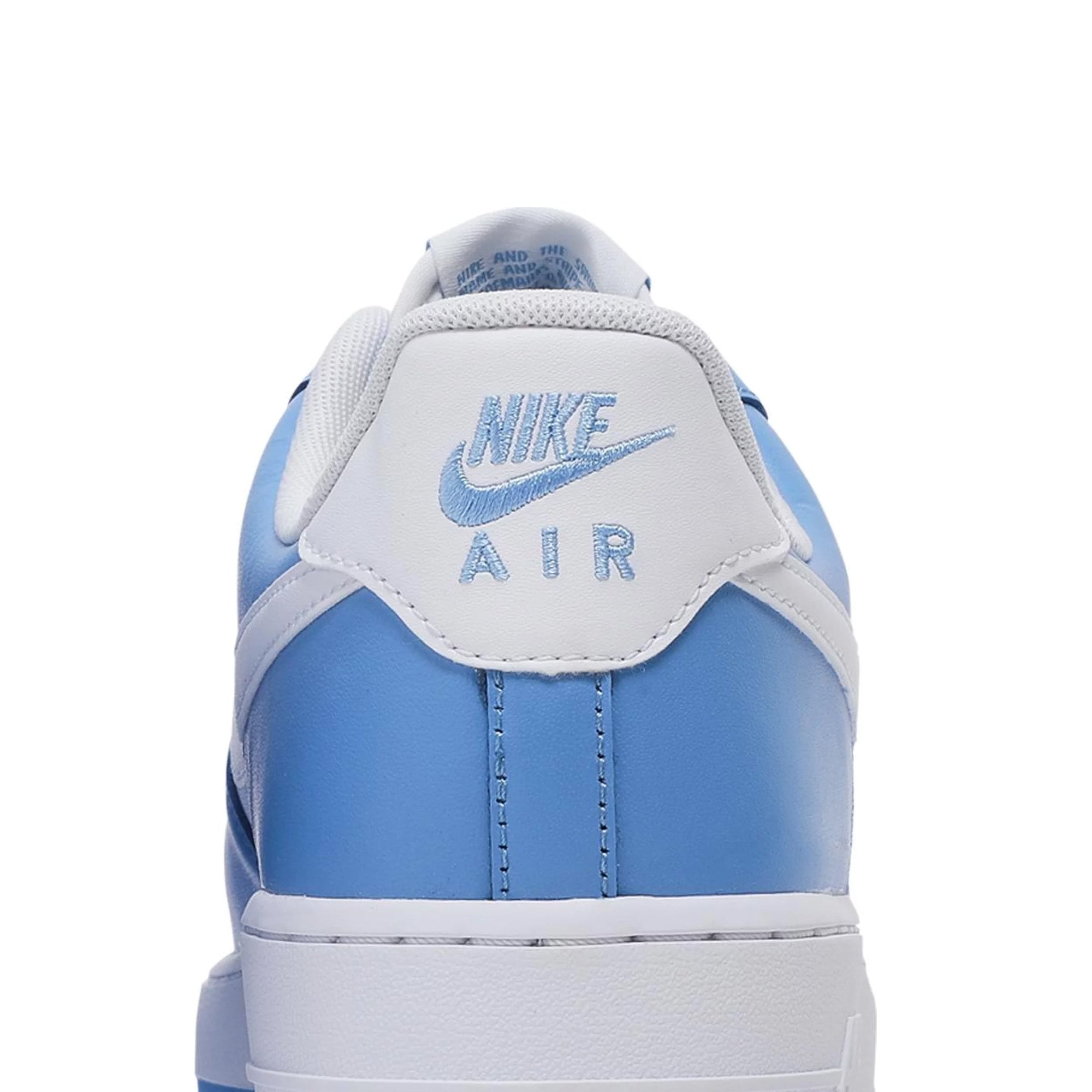 Nike Air Force 1 Low '07 'University Blue White' Sneakers (2021) - Men's Basketball Shoes for Casual Wear & Street Style Fashion