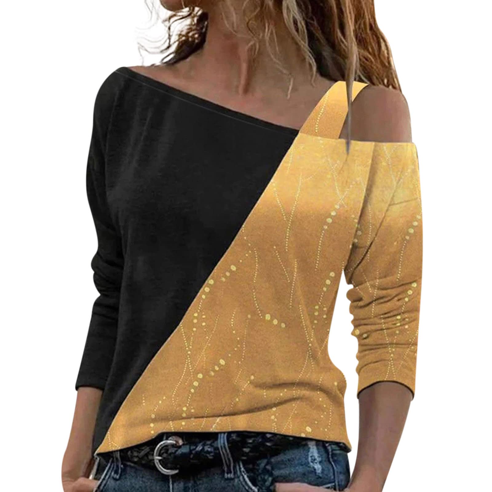 Women's Color Block Raglan T-Shirt - Short Sleeve Button Up Casual Top with Pocket | Perfect for Everyday Wear, Work & Weekend Outfits