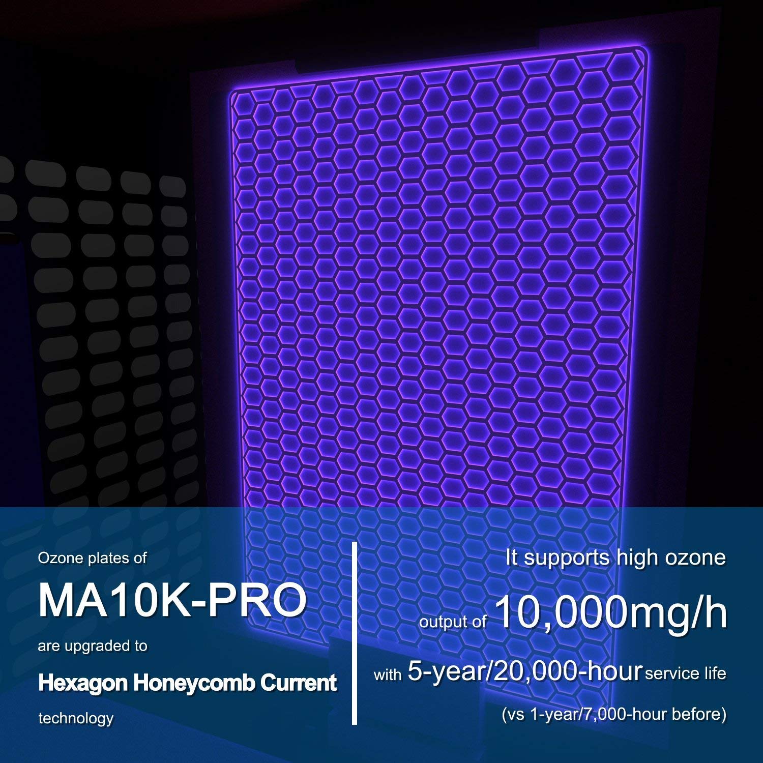 Airthereal MA5000 & MA10K-PRO Ozone Generator Bundle - 5000mg/h & 10000mg/h High Capacity O3 Air Purifier for Home, Office, and Commercial Use - Eliminates Odors, Mold, and Bacteria in Large Spaces