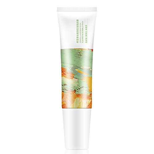 Zi Ran Zhi Ming Centella Hydra Fresh Cleansing Bubble Mask - Deep Pore Cleansing & Skin Soothing Facial Mask (60ml) for Acne-Prone & Oily Skin | Korean Skincare Routine
