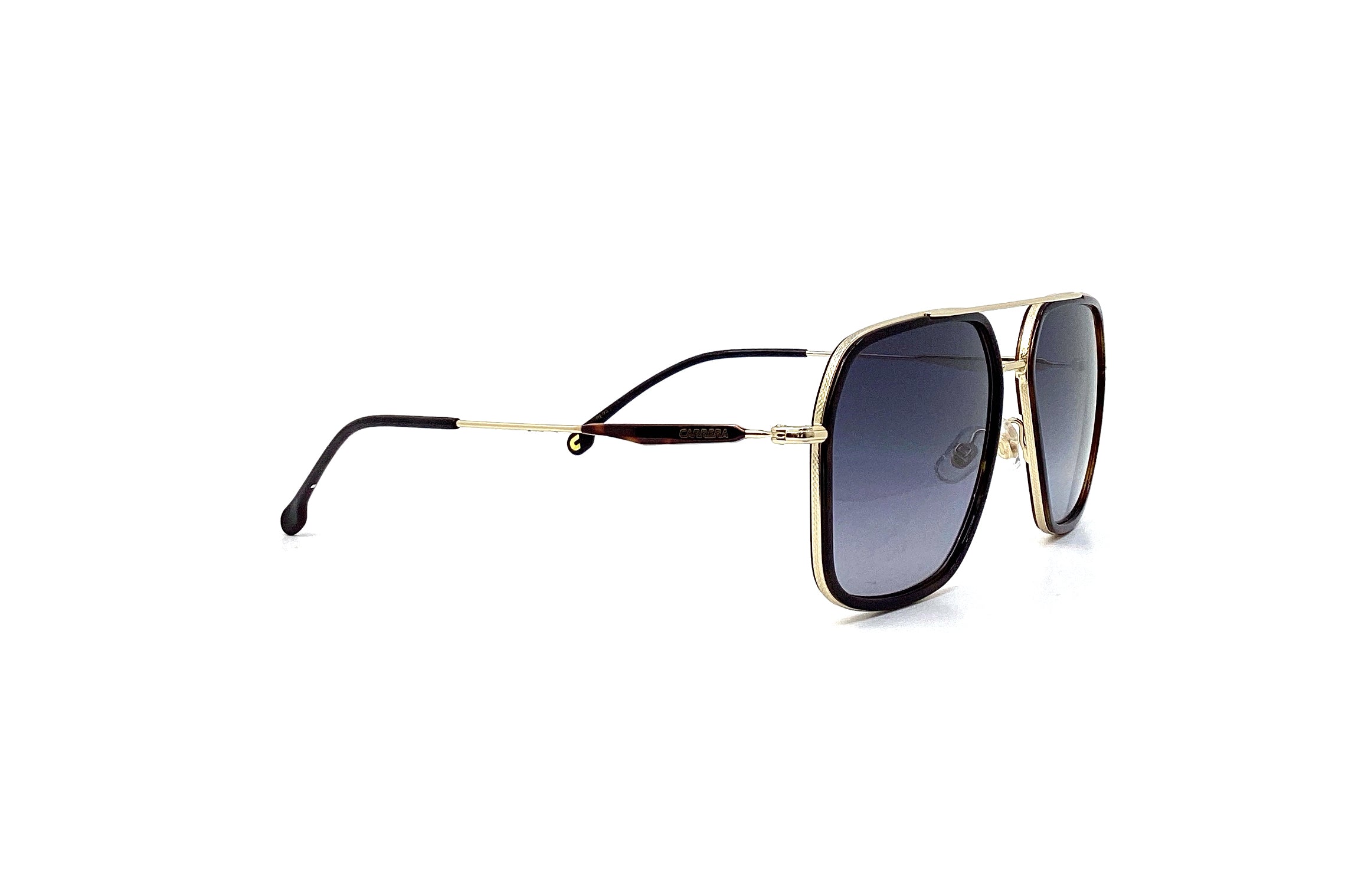 Carrera 273/S Gold Sunglasses - Polarized UV Protection Aviator Glasses for Men & Women - Perfect for Driving, Outdoor Sports & Fashion