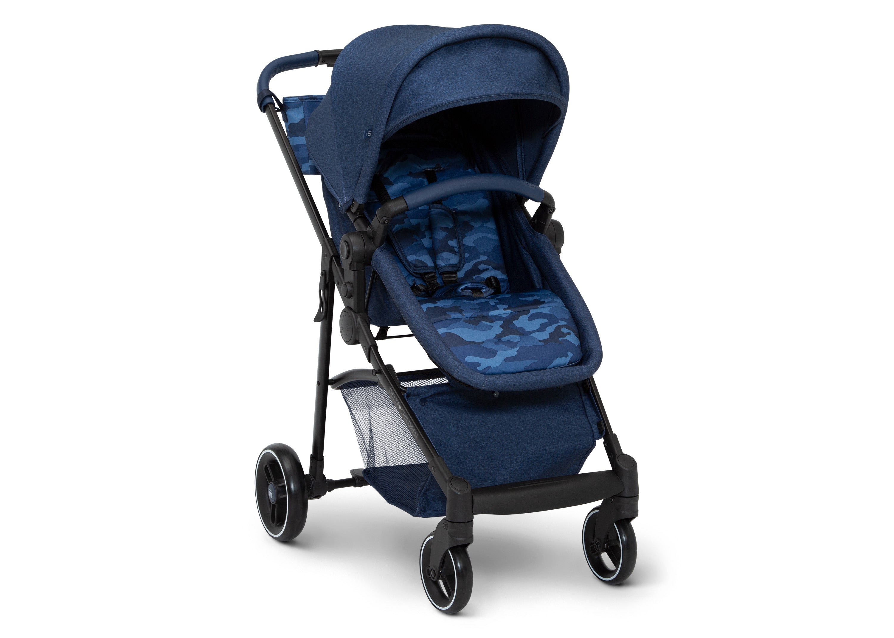 BabyGap 2-in-1 Convertible Carriage Stroller for Newborns & Toddlers - Lightweight Travel System for Shopping, Walks & Airplane Travel