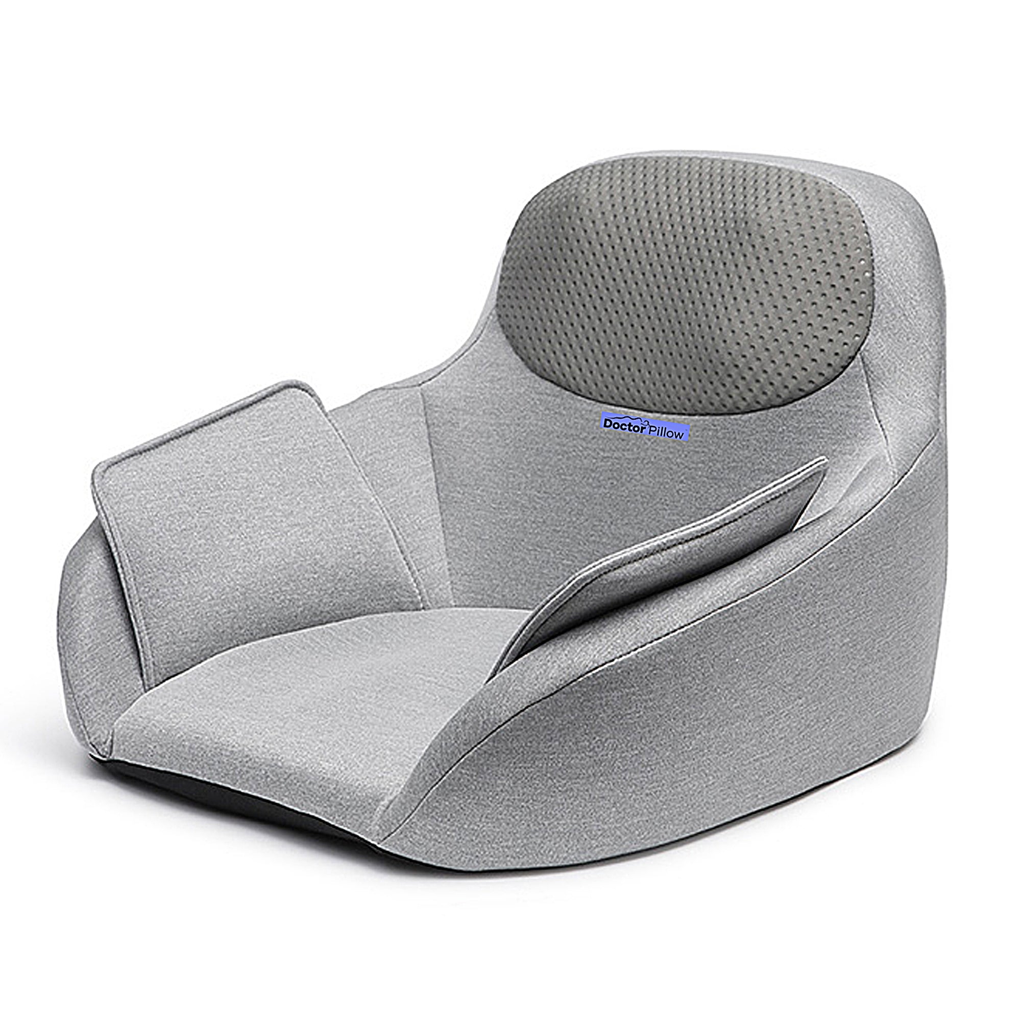THERMA TEK HEATED MASSAGE CHAIR with Full Body Shiatsu - Electric Recliner for Home & Office Use - Perfect for Back Pain Relief & Relaxation