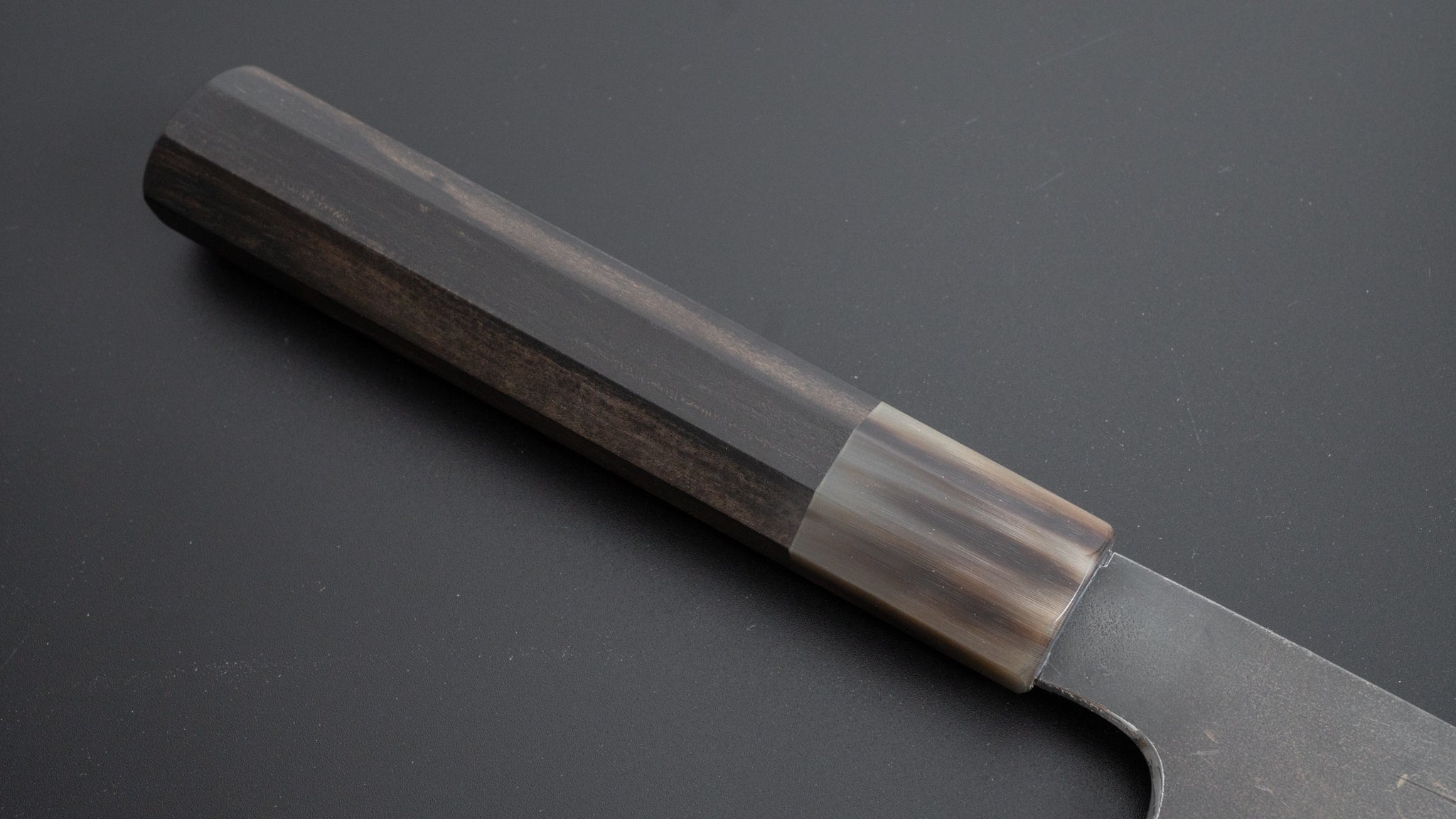 Hitohira Togashi White #1 Stainless Clad Kurouchi Gyuto 270mm Japanese Chef Knife with Taihei Ebony Handle - Perfect for Sushi, Meat Slicing & Professional Kitchen Use