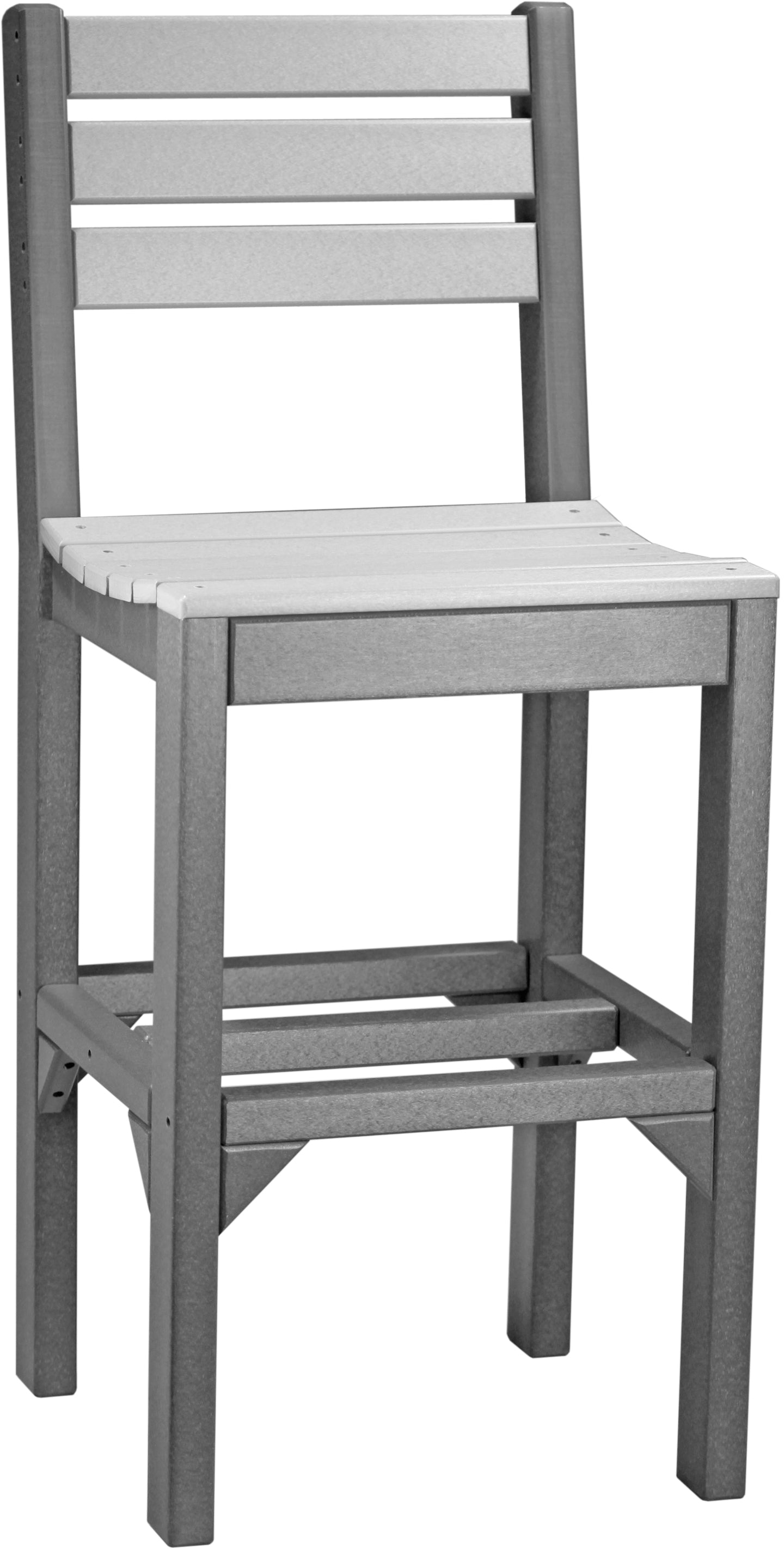 LuxCraft Island Side Chair - Bar Height Stool for Kitchen Counter, Dining Table & Home Bar - Modern & Comfortable Seating for Indoor Use