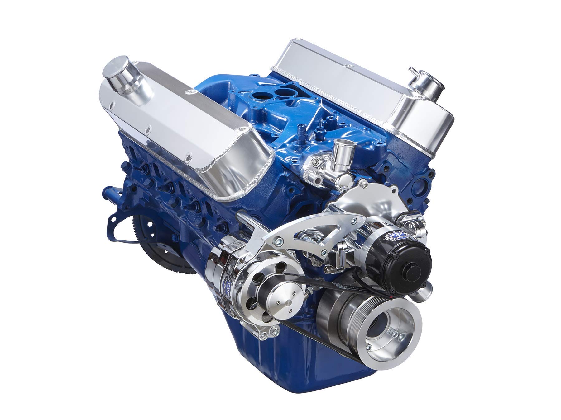 High-Performance V-Belt Kit for Small Block Ford 289 & 302 Engines - Compatible with Electric Water Pump & Alternator Only - 4 Bolt Crank - Perfect for Classic Car Restoration & Performance Upgrades
