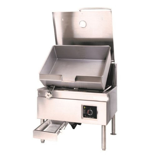 Cleveland SGL40TR 40 Gallon Durapan Gas Tilting Skillet Braising Pan - Commercial Kitchen Equipment for Restaurants, Catering & Food Service