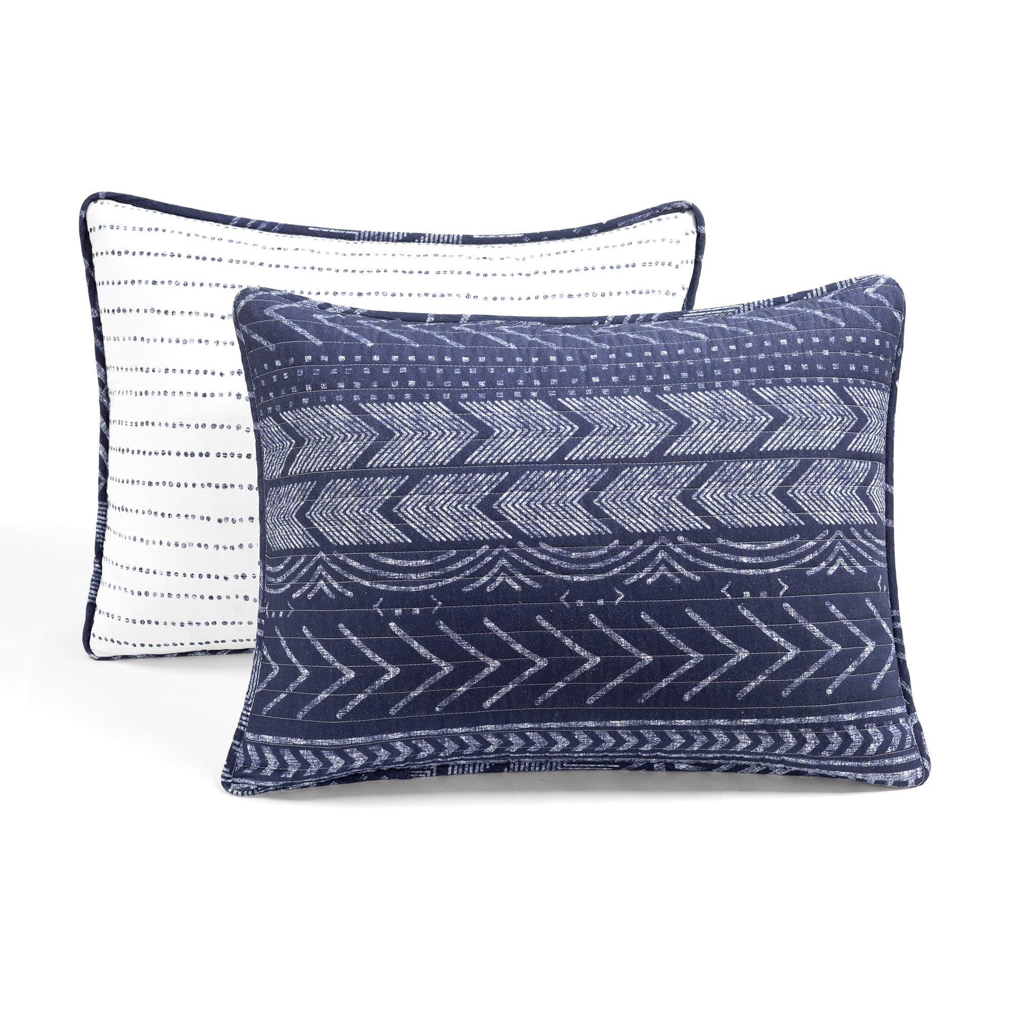Hygge Geo Quilt 3 Piece Set - Soft Geometric Pattern Bedding for Cozy Bedroom Decor | Perfect for Master Bedroom, Guest Room & Dorm