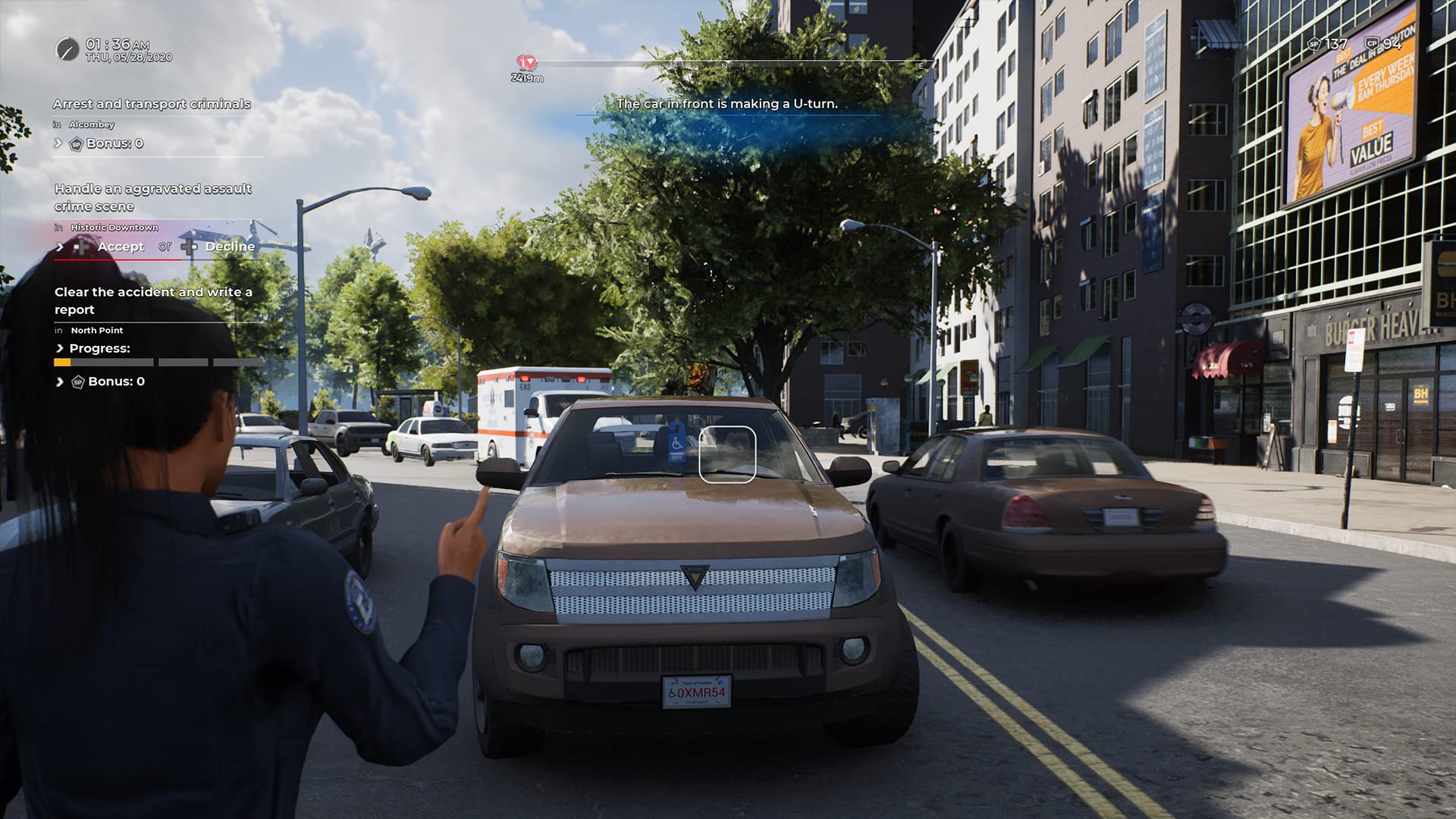 Police Simulator: Patrol Officers - PS5 Game | Realistic Law Enforcement Simulation for Crime Fighting & Traffic Control | Perfect for Action & Strategy Gamers