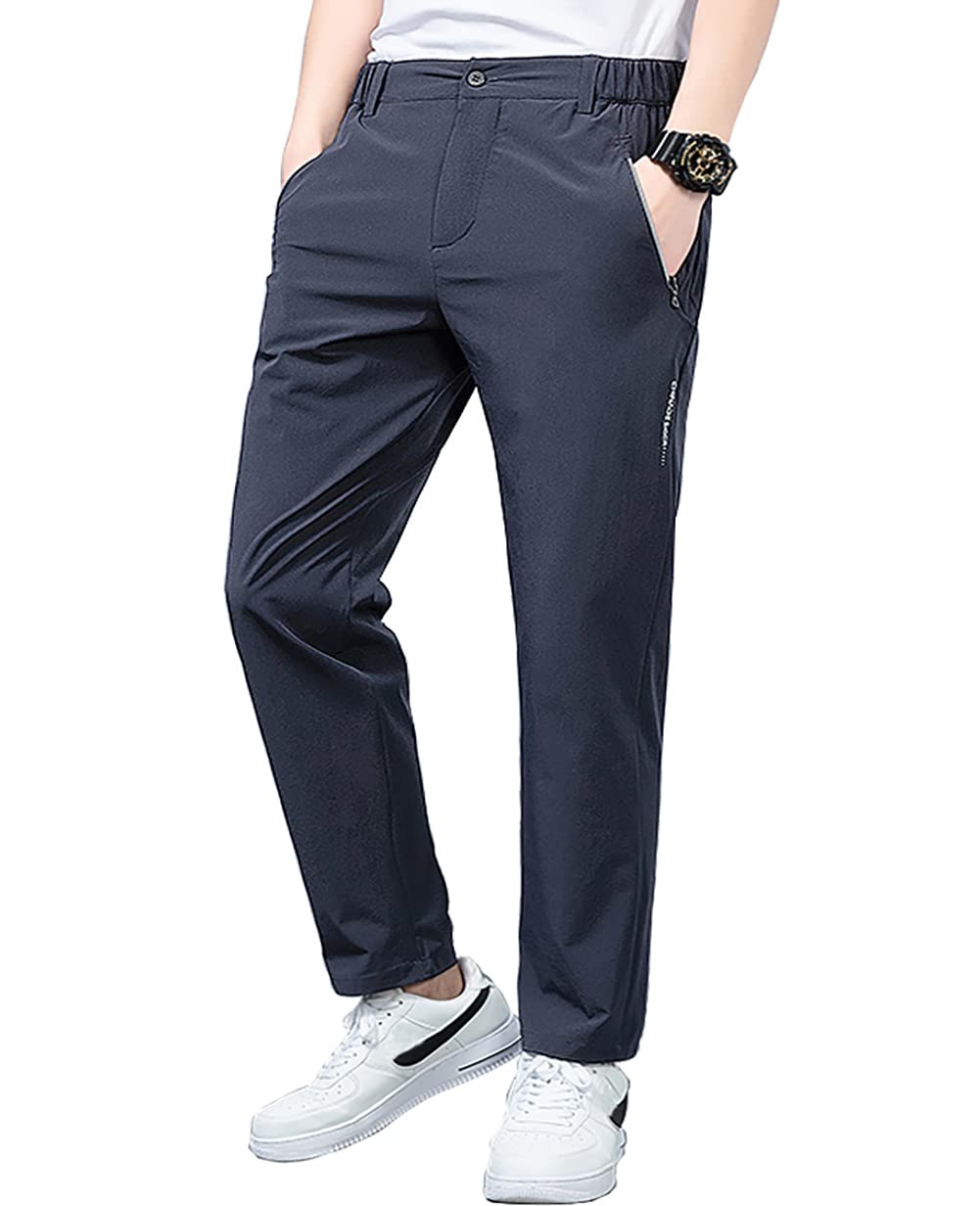Men's Quick Dry Hiking Pants - Lightweight Stretch Water Resistant Outdoor Pants for Hiking, Fishing, Climbing & Work | Perfect for Outdoor Adventures & Active Lifestyles