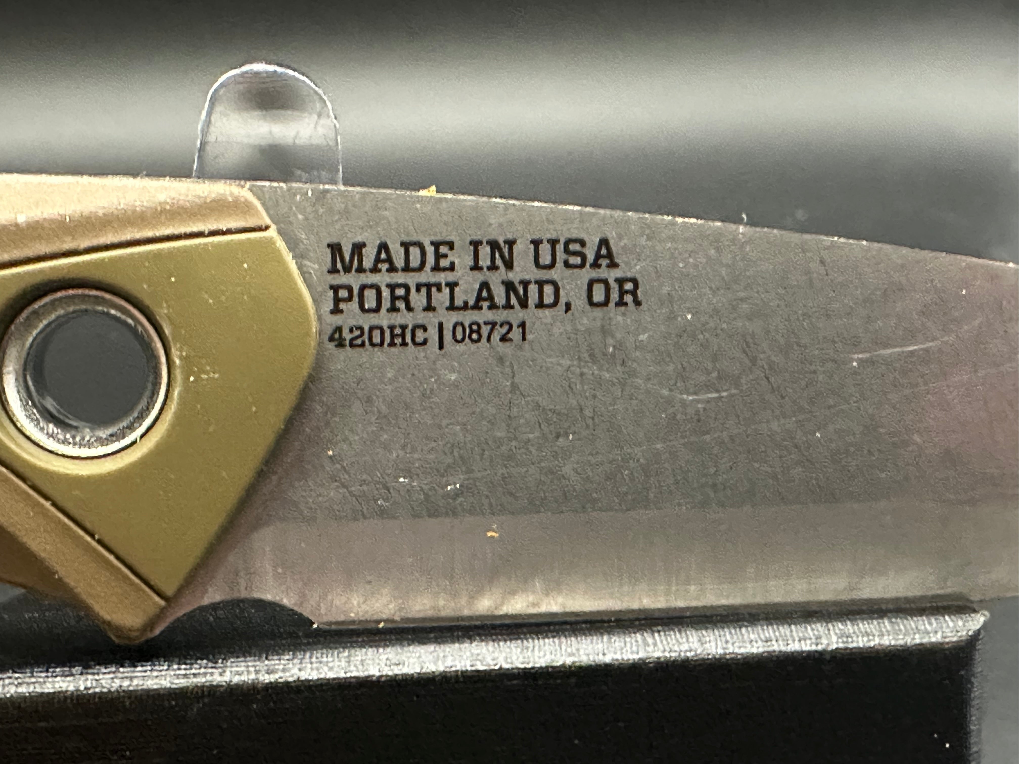 Gerber Principle Custom Kydex Sheath - Durable & Secure Knife Holder for EDC, Hunting, and Outdoor Adventures