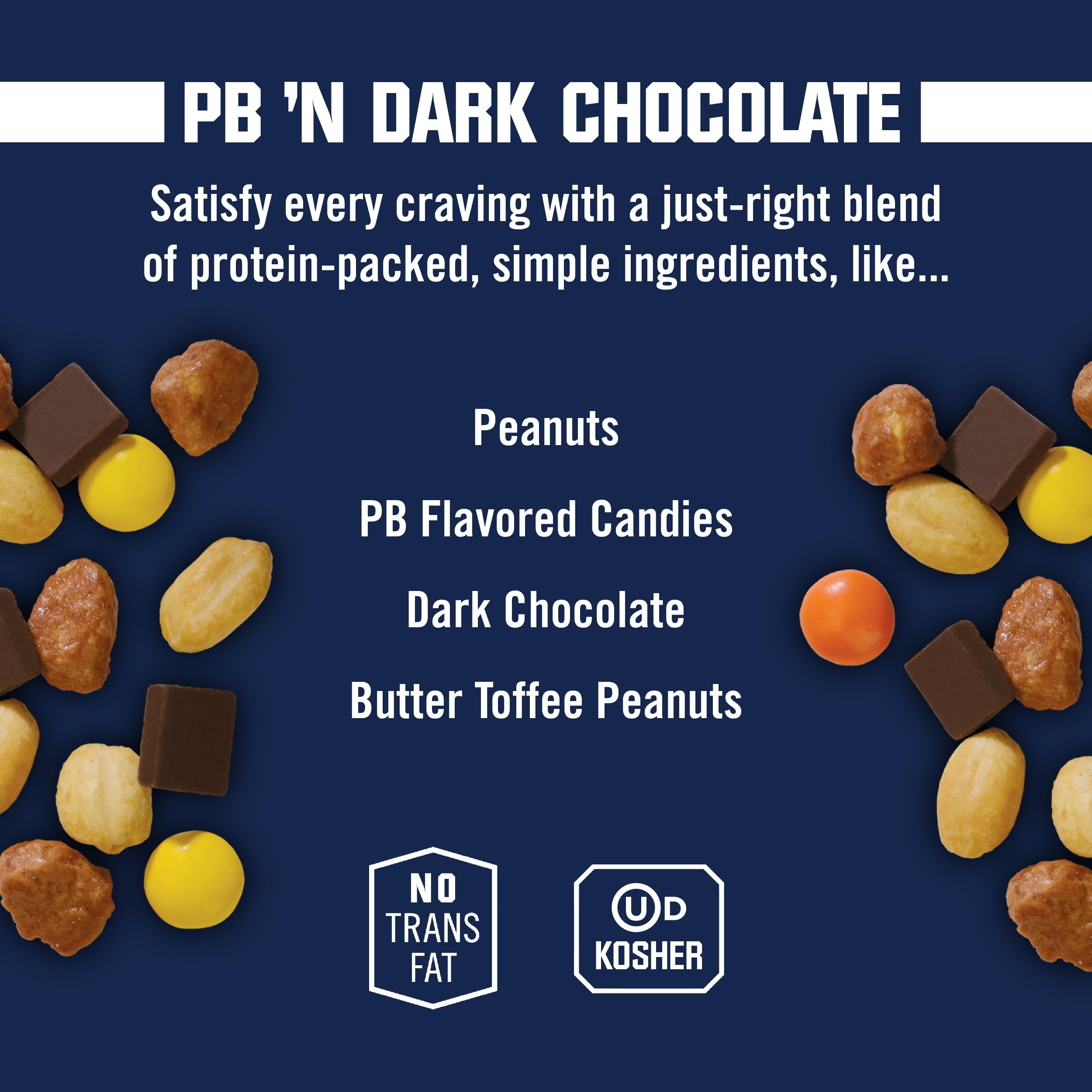 Kar's Nuts Variety Pack Trail Mix - Sweet & Salty Snacks, Peanut Butter Dark Chocolate Mix, 2oz Single Serve Bags (24 Pack) | Healthy On-the-Go Snacks for Hiking, Office & School Lunch