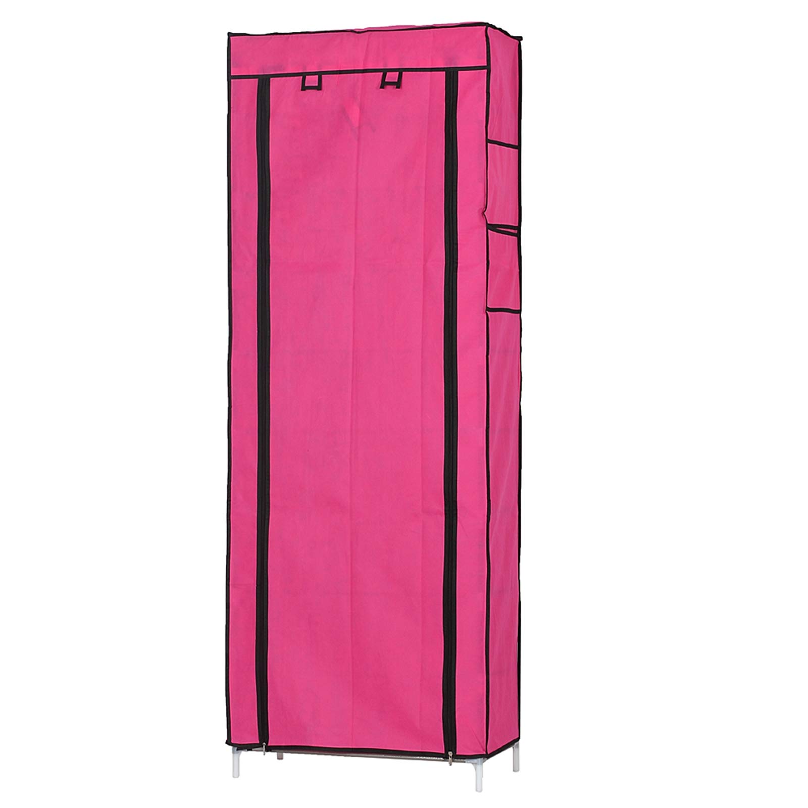 Ochine 10-Tier Shoe Storage Organizer with Non-Woven Fabric Cover - Portable Single Row Cabinet Shelf Tower with Dustproof Cover for Closet, Entryway, Hallway - Perfect for Small Spaces, Apartment Living & Shoe Collection Organization