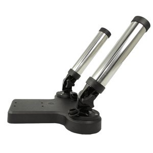 Scotty HP Dual Rod Holder - Heavy Duty Downrigger Accessories for Fishing Boats | Perfect for Trolling, Saltwater & Freshwater Fishing