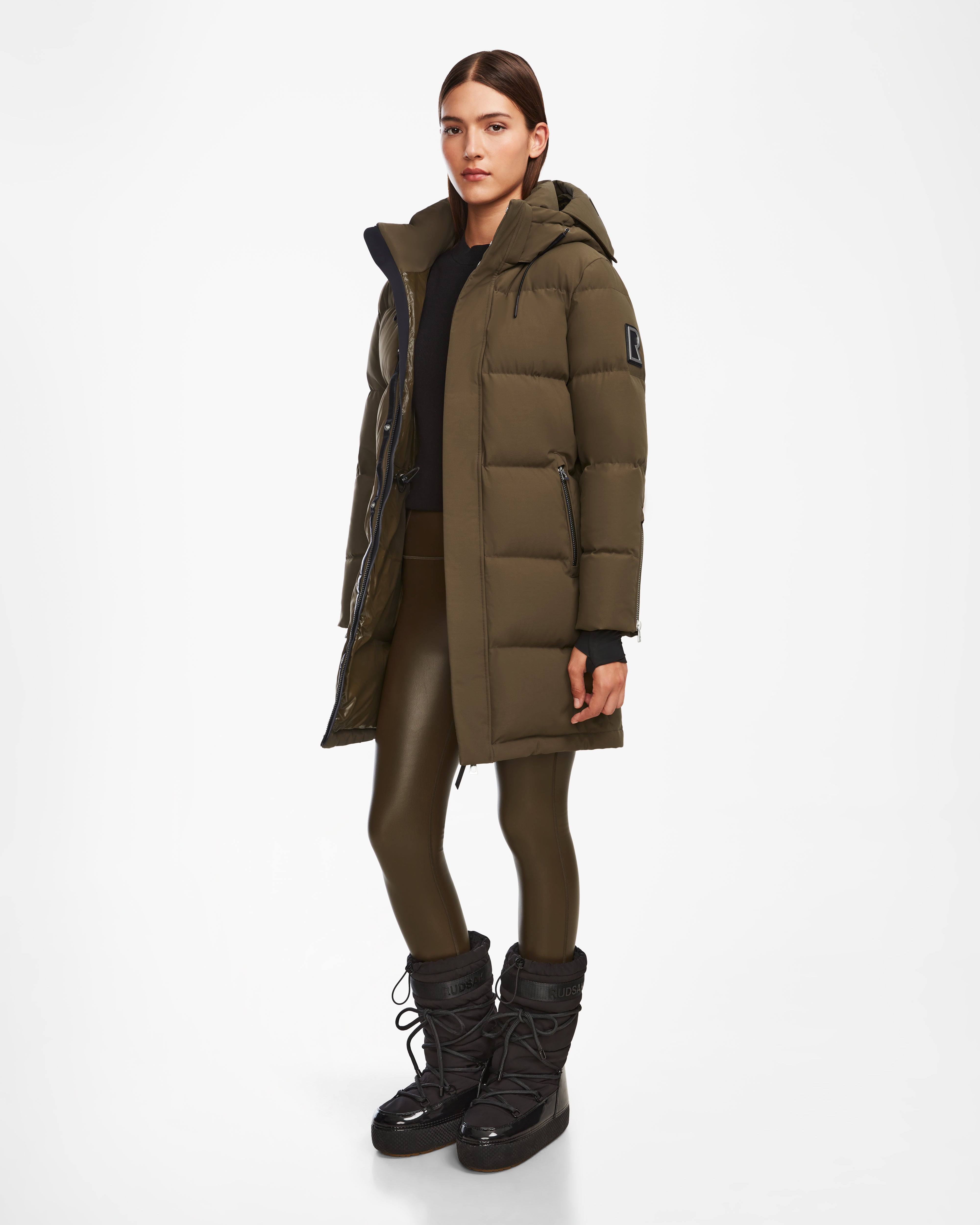 JOELLE M 8123597 Army Green Women's Casual Jacket - Perfect for Outdoor Adventures & Daily Wear