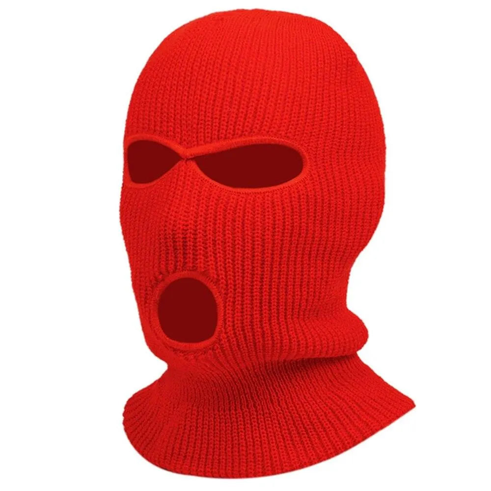 Winter Warm Full Face Balaclava Mask - Windproof Tactical Knit Hat for Men & Women - Ideal for Skiing, Motorcycling, Cycling & Outdoor Sports