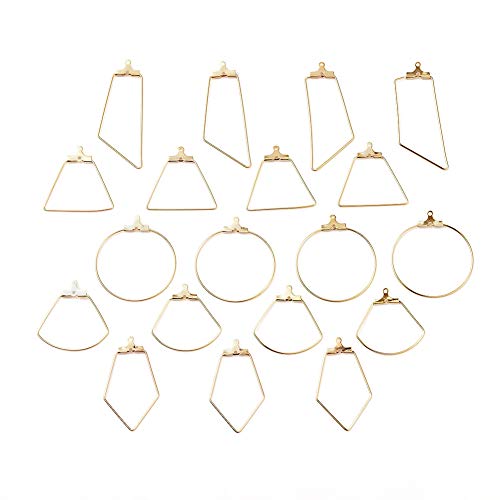 Hoop Dangle Earring-Golden-5 Styles
