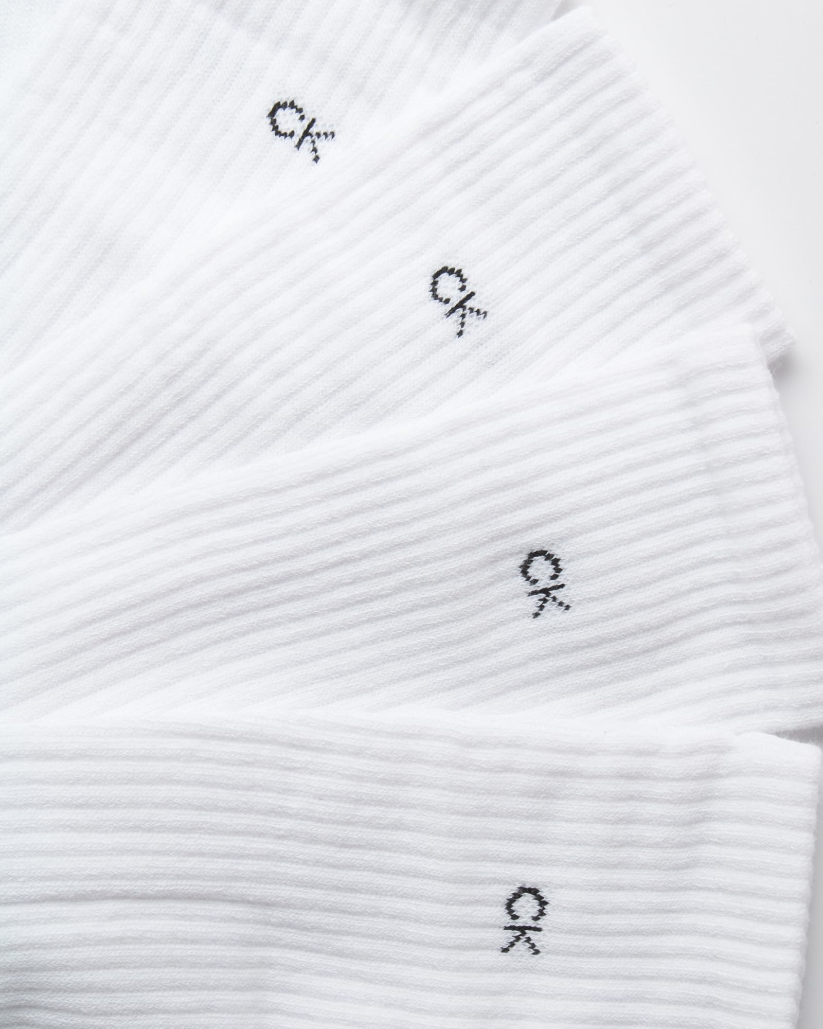 Calvin Klein Men's Dress Crew Socks 6-Pack - Soft Cushioned Non-Binding Cotton Work Socks for Business & Office (Sizes 7-12) | Comfortable Formal Socks for Professional Wear & Daily Use