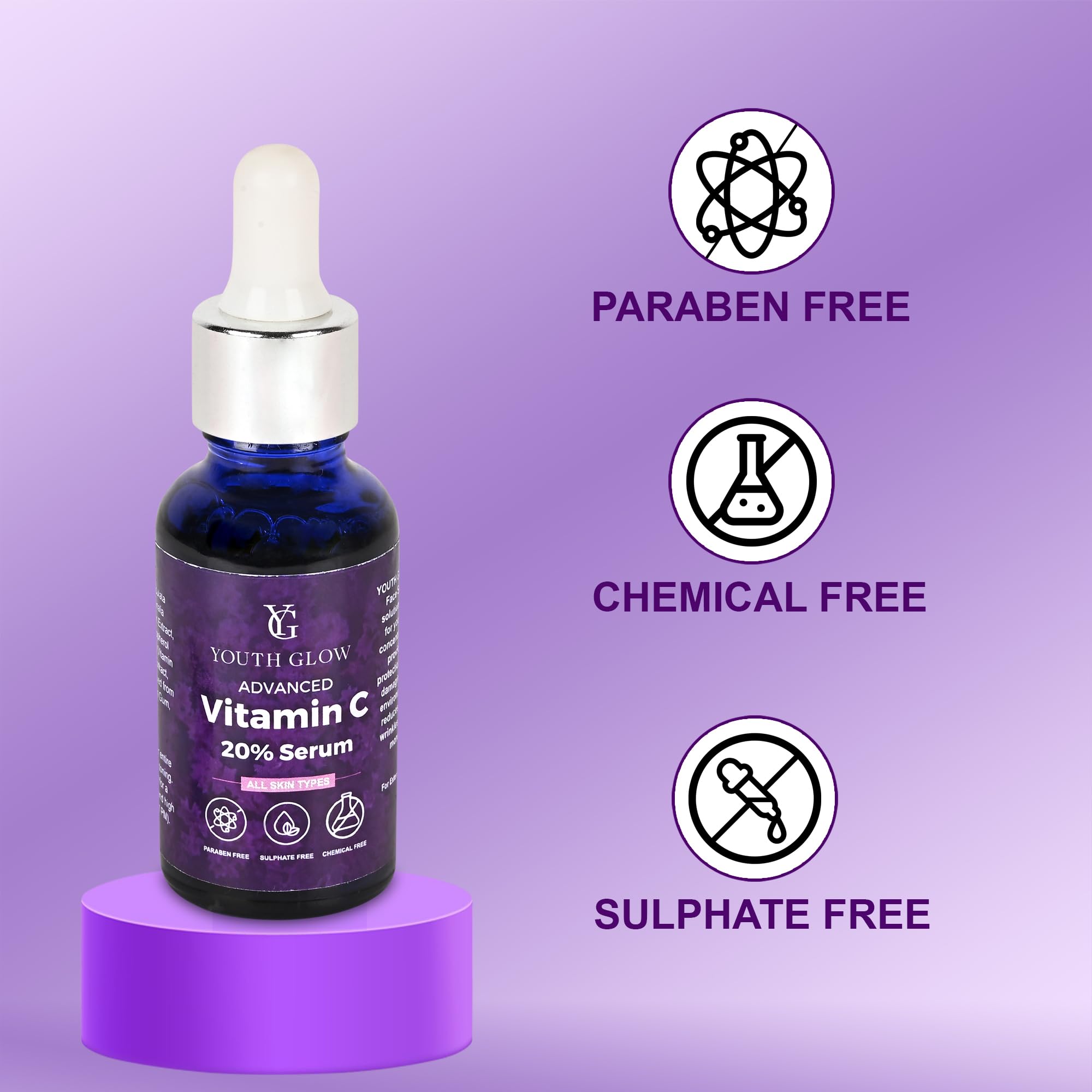 Youth Glow Night Cream for Radiant Skin - Anti-Aging Face Serum with Hyaluronic Acid | Perfect for Nighttime Skincare Routine & Hydration Boost