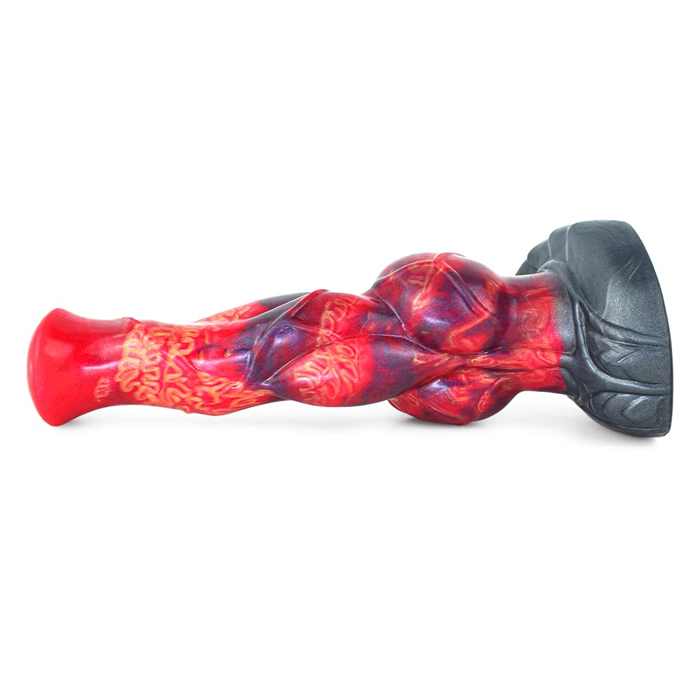 Premium Liquid Silicone Horse Dildo with Strong Suction Cup - Realistic Animal Sex Toy for Adults | BeHorny | Perfect for Solo Play, Couples & BDSM Scenes