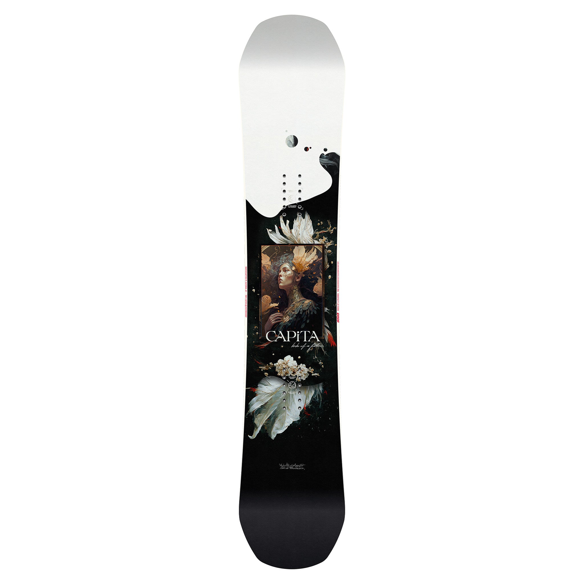 CAPiTA Women's Birds of a Feather Snowboard 2025 - All-Mountain Freestyle Snowboard for Women | Perfect for Park, Powder & Groomed Runs