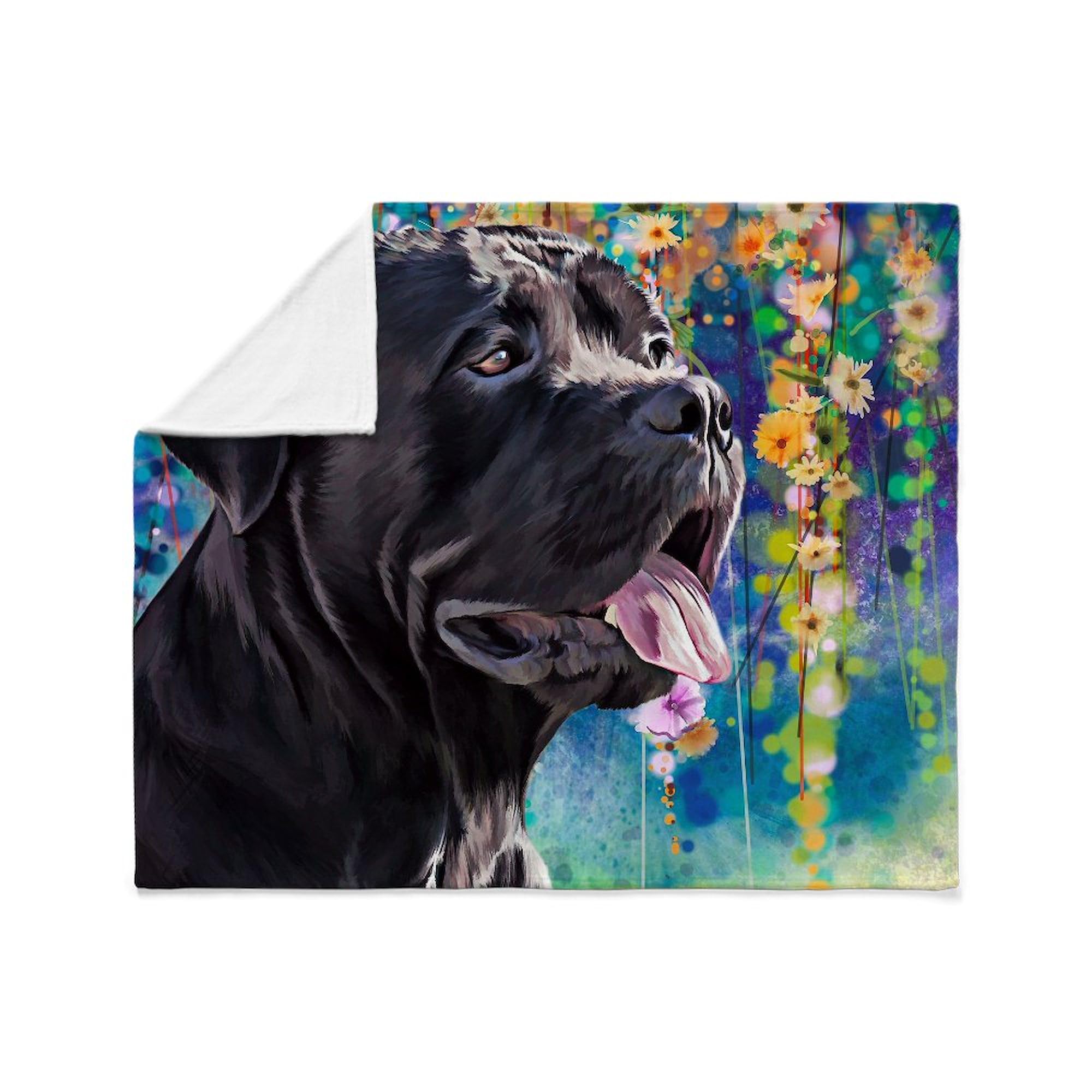 Cane Corso Painting Throw Blanket - Super Soft Fleece Plush Blanket 60