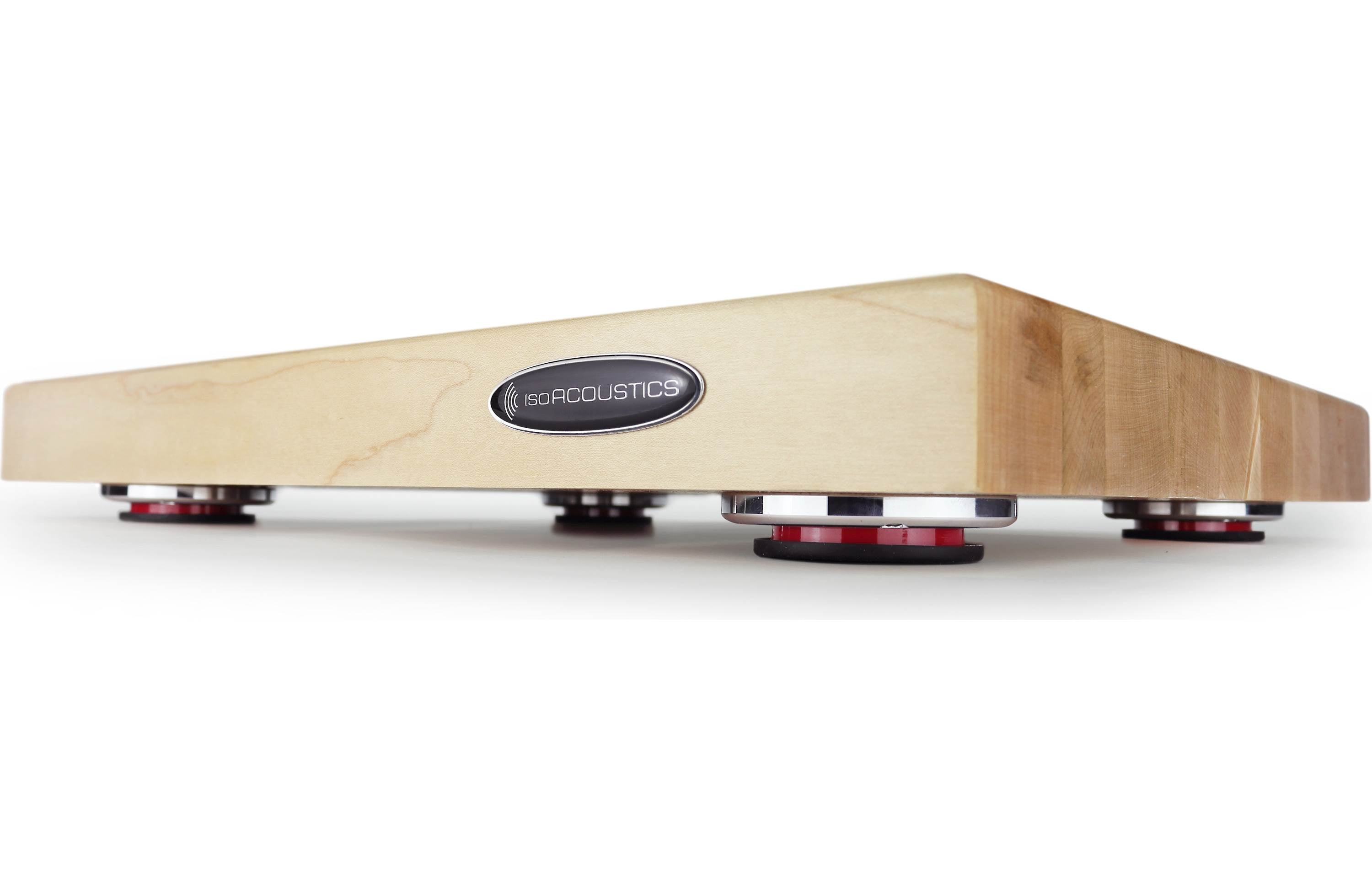 Isoacoustics Delos Turntable Isolation Platform - Premium Vibration Dampening for Vinyl Records - Perfect for Audiophiles & Home Theater Setups