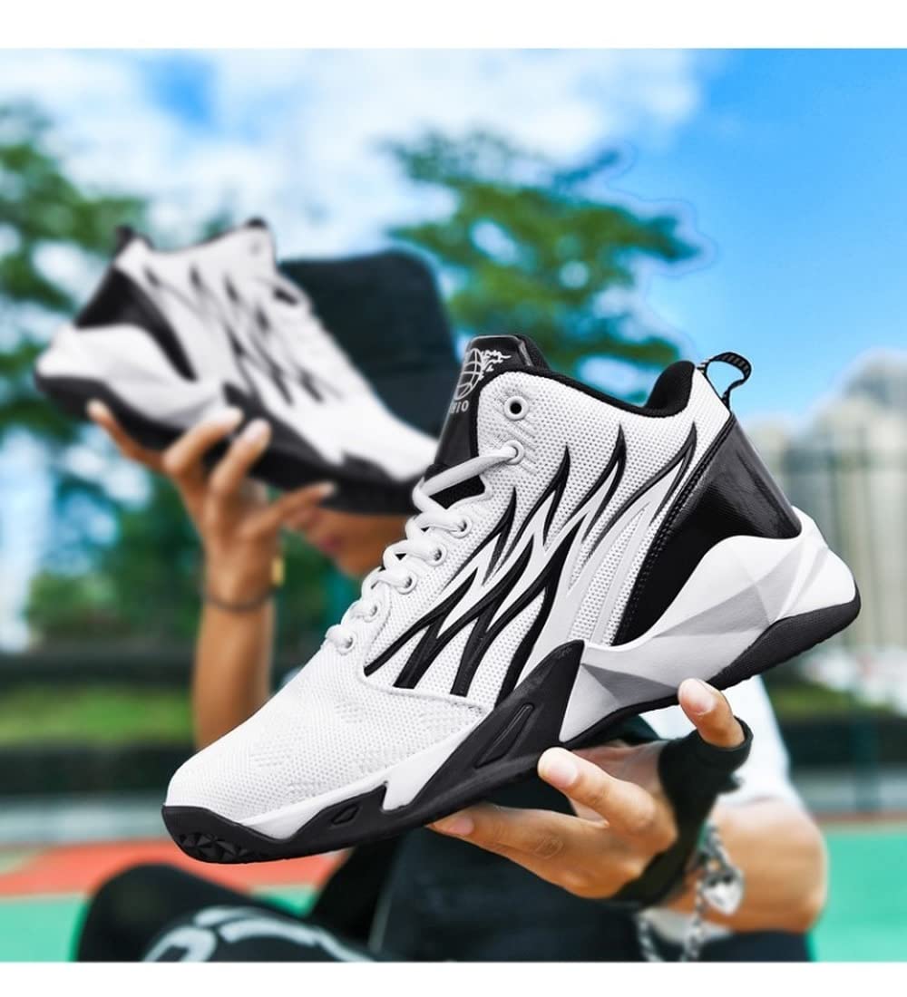 Men's Running Shoes - Lightweight Basketball Sneakers for Outdoor Sports & Gym Workouts - Breathable Fashion Sneakers for Jogging, Walking & Casual Wear