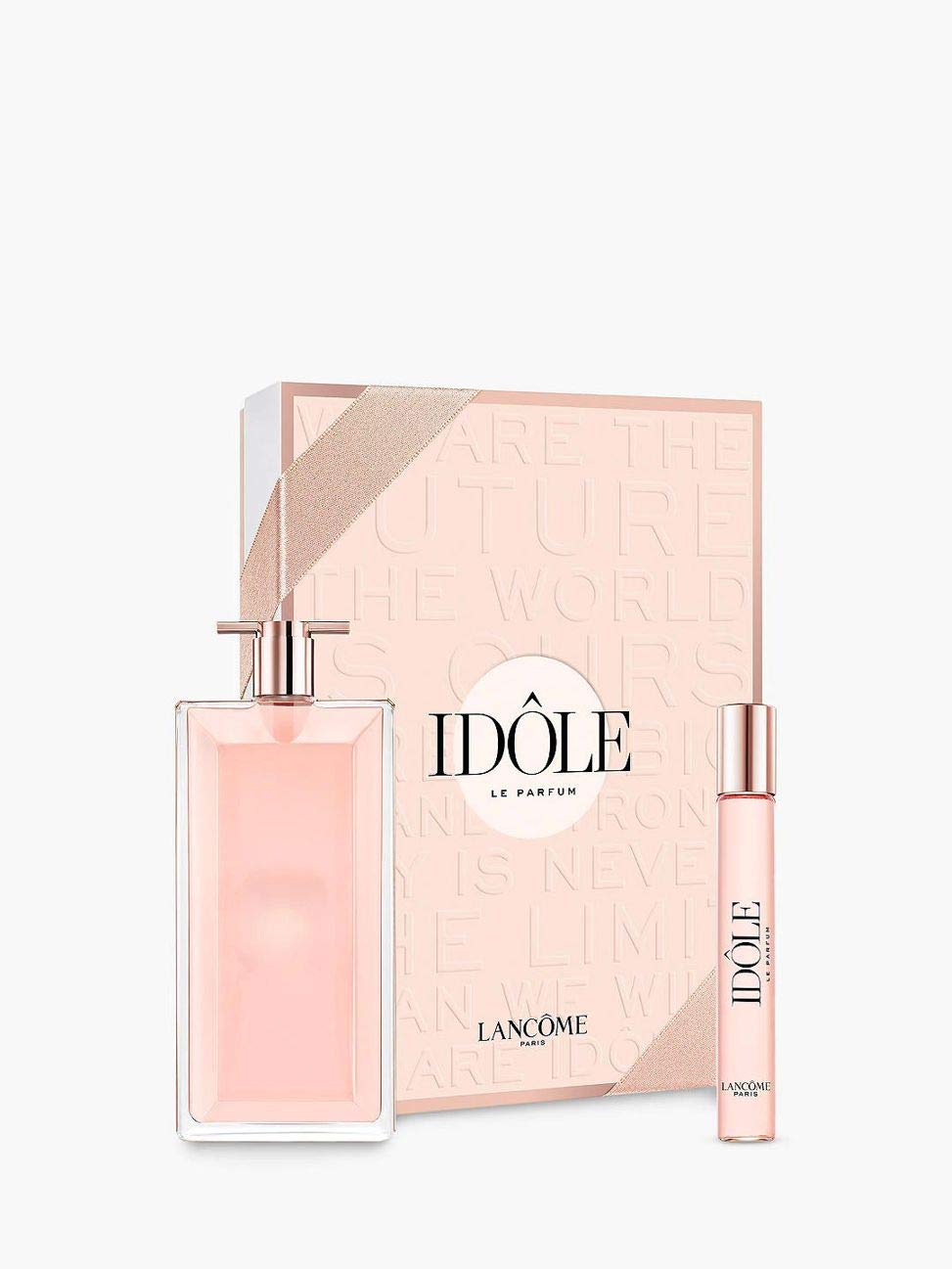 Lancôme Idôle Eau De Parfum Gift Set - 50ml Perfume & 10ml Travel Spray for Women, Luxurious Floral Scent for Date Night & Special Occasions