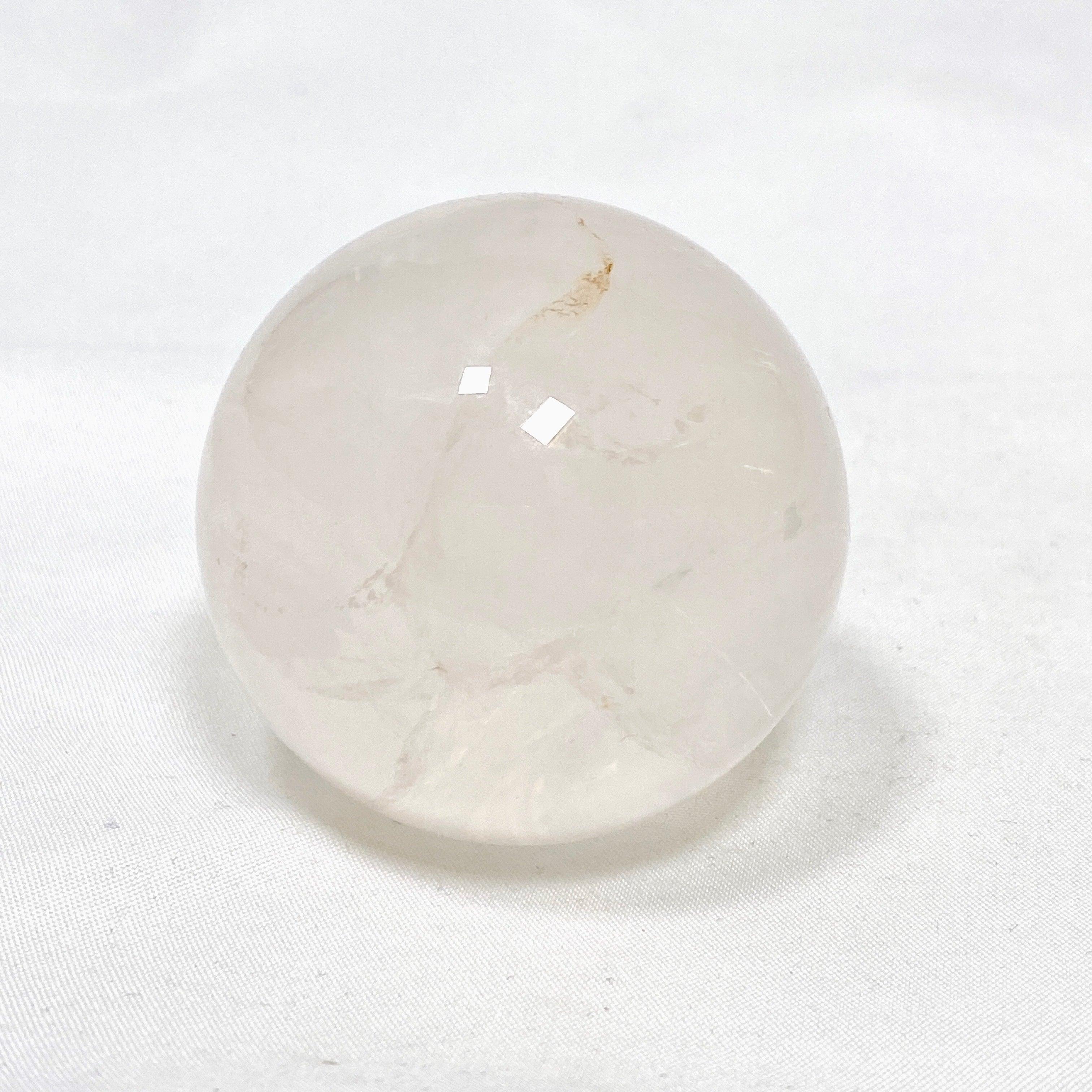Girasol Rose Quartz Sphere - 20mm Natural Healing Crystal for Meditation, Reiki, and Home Decor - Perfect for Spiritual Healing and Positive Energy