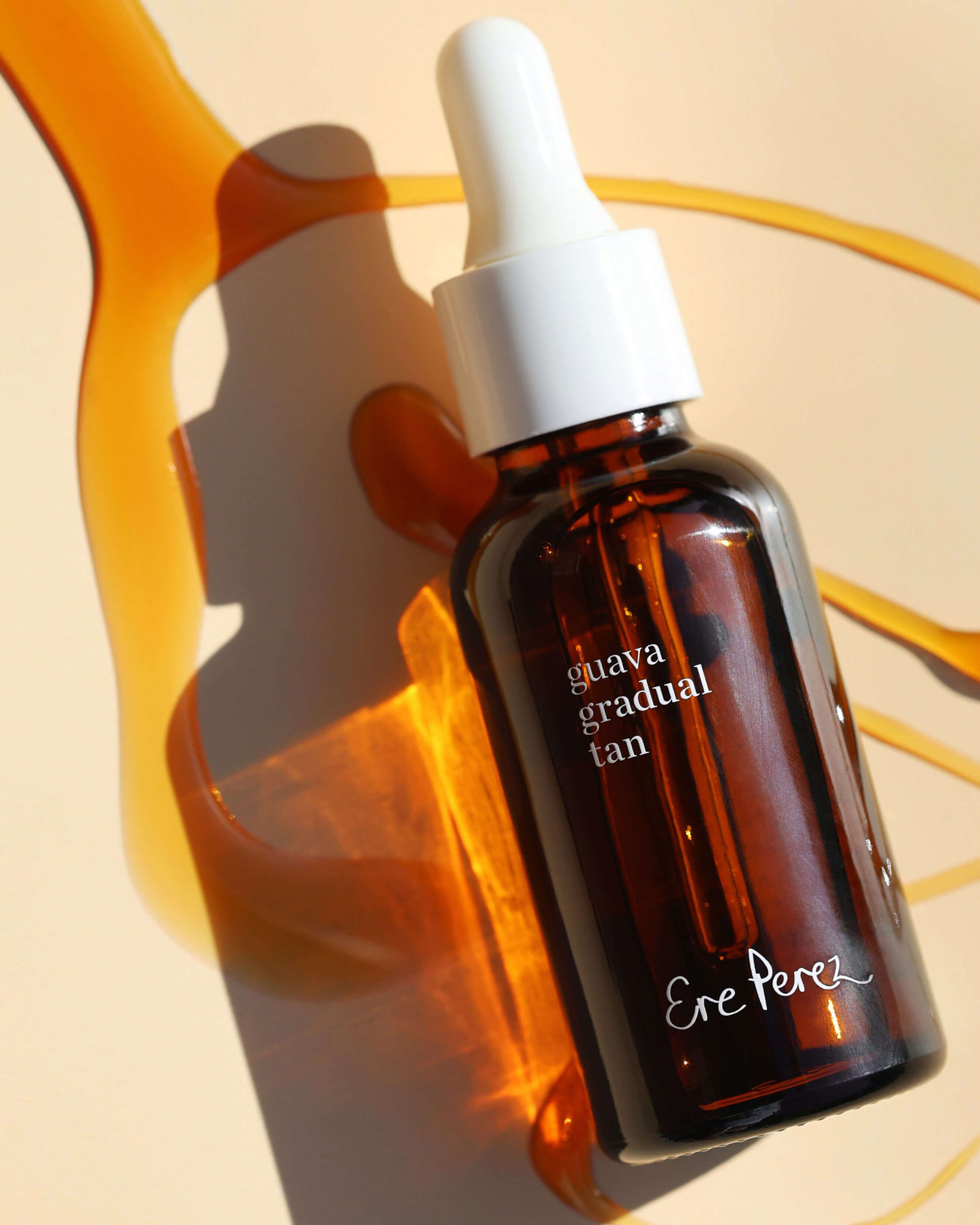 Guava Gradual Tan Drops - Natural Self Tanning Serum for Face & Body | Buildable Sunless Tan for Glowing Skin | Perfect for Pre-Vacation Prep & Everyday Radiance