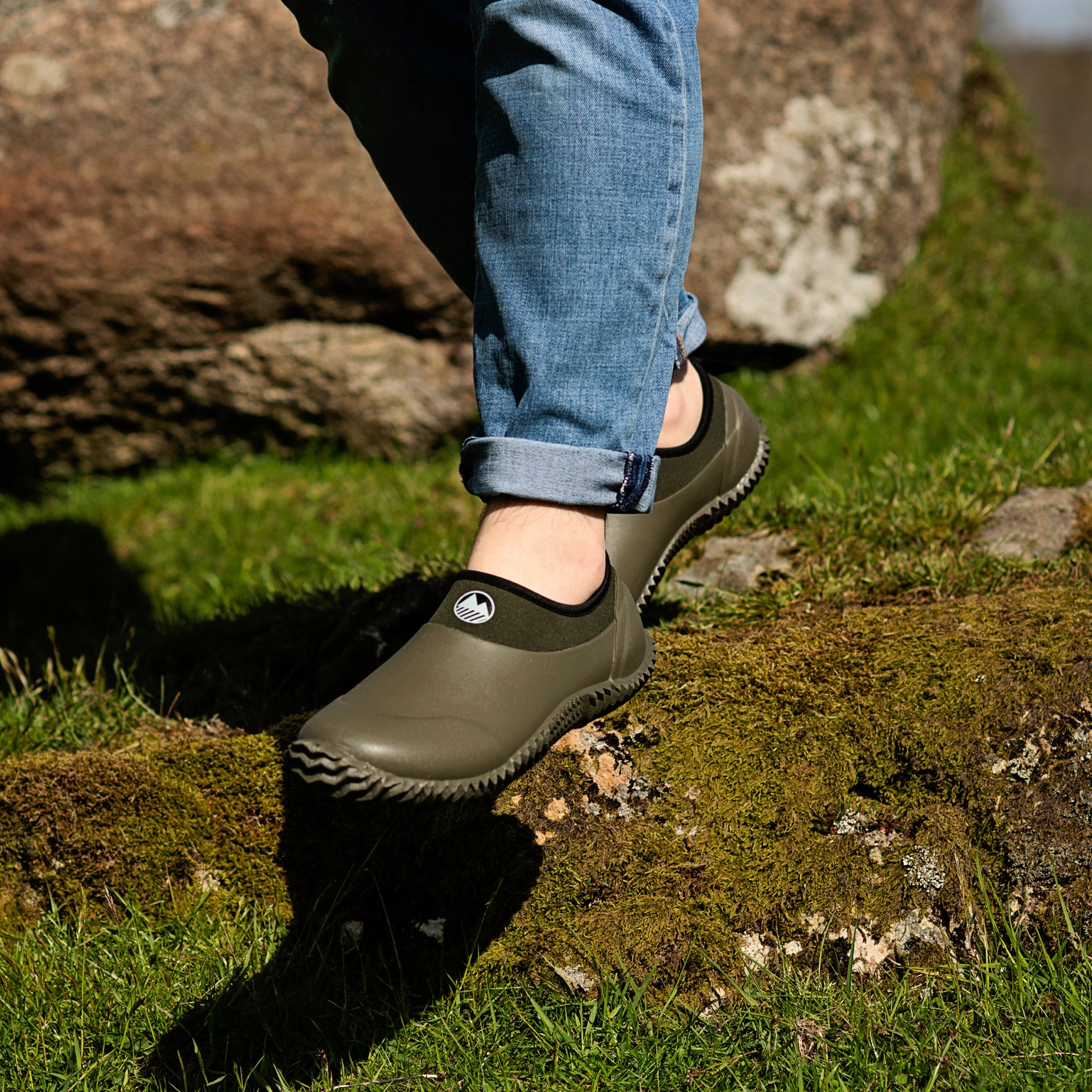 Men's Waterproof Grasmere Multipurpose Muck Shoes - Comfortable Rubber Boots for Outdoor Work, Hiking & Farming | All-Weather Protection