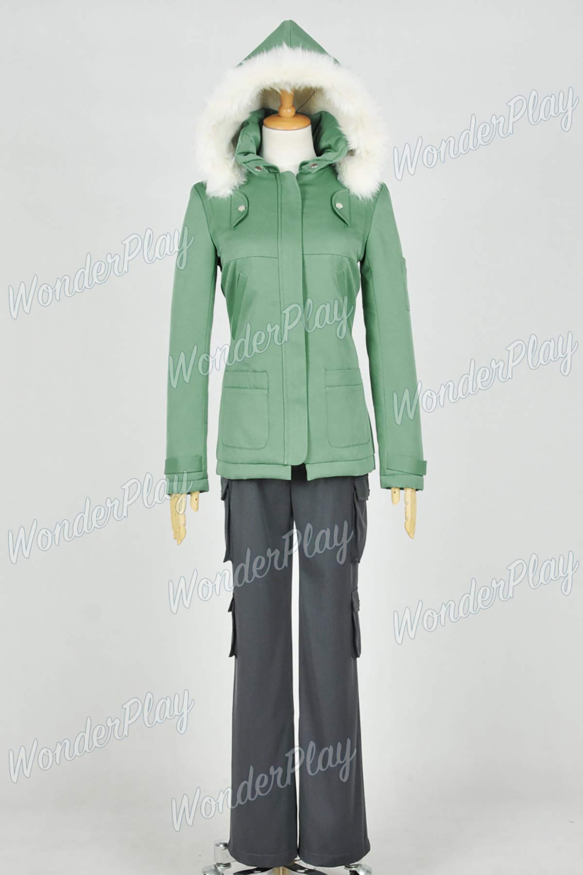 Fairy Tail Loke Cosplay Costume - Anime Loki Uniform Padded Coat for Halloween, Comic Con & Cosplay Events