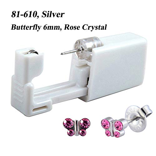 81-610,6mm Rose butterfly