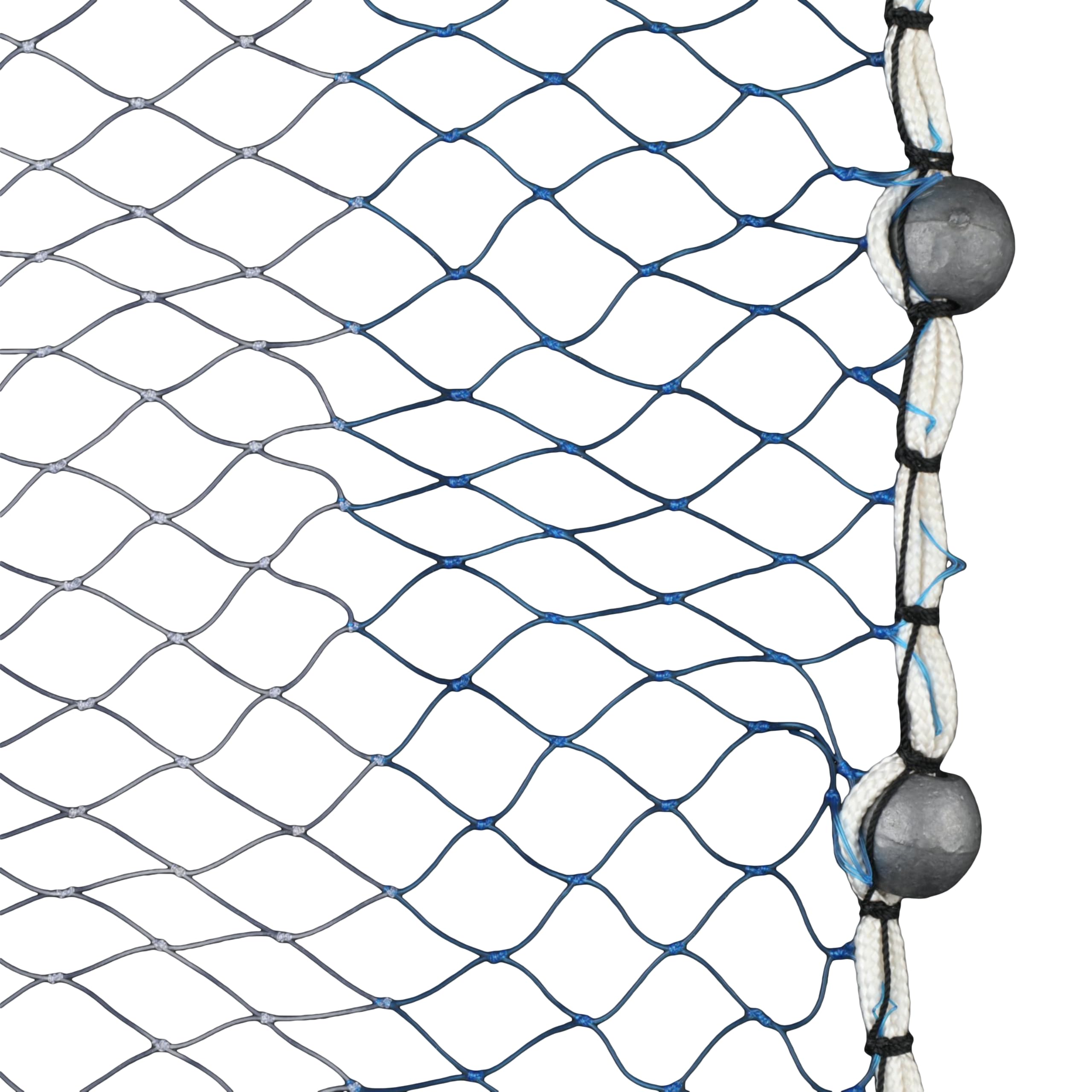 FITEC GS1500 Ultra Spreader Clear Fishing Cast Net - Premium Hand Thrown Casting Net for Saltwater & Freshwater Fishing - Ideal for Shrimp, Baitfish, and Crabbing