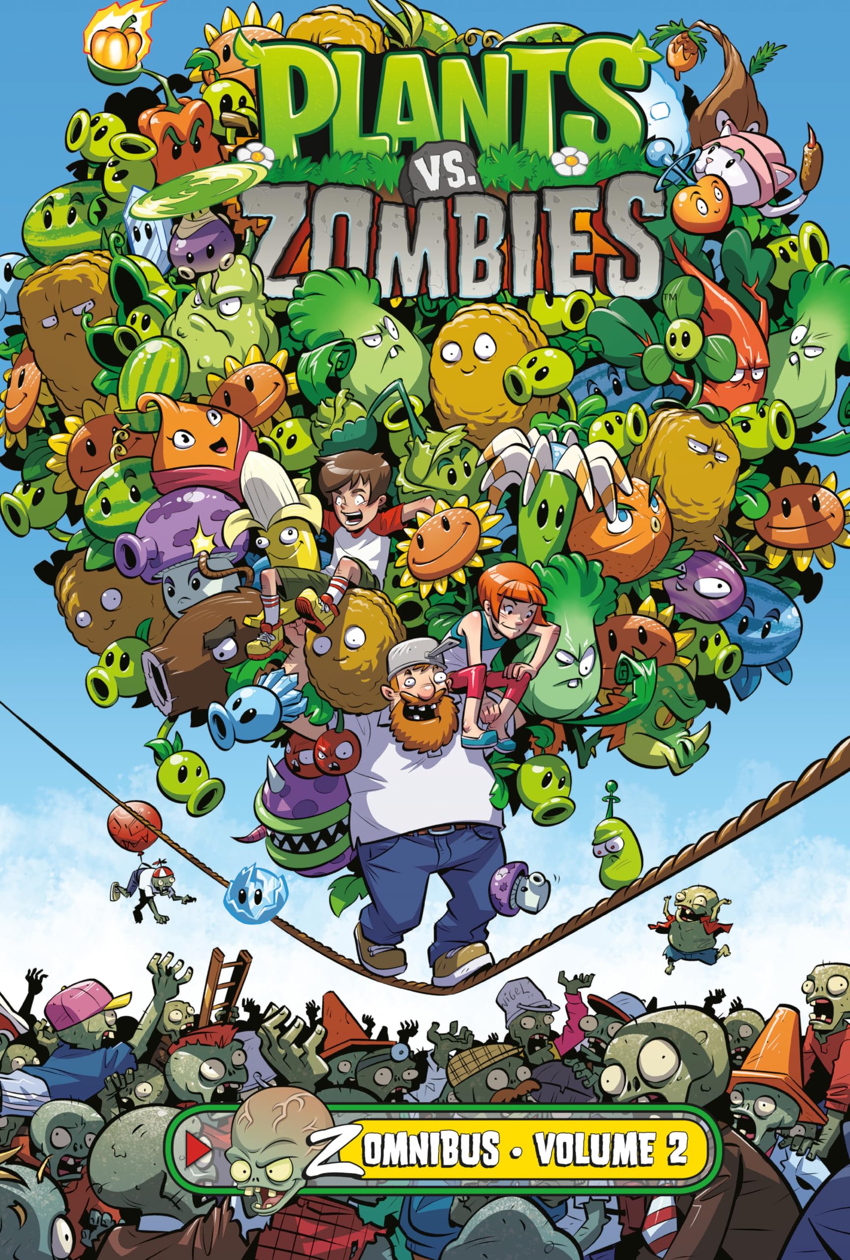 Plants vs. Zombies Zomnibus Volume 2 - Comic Book Collection | Official Graphic Novel | Zombie Adventure Story | Perfect for Gamers and Comic Fans