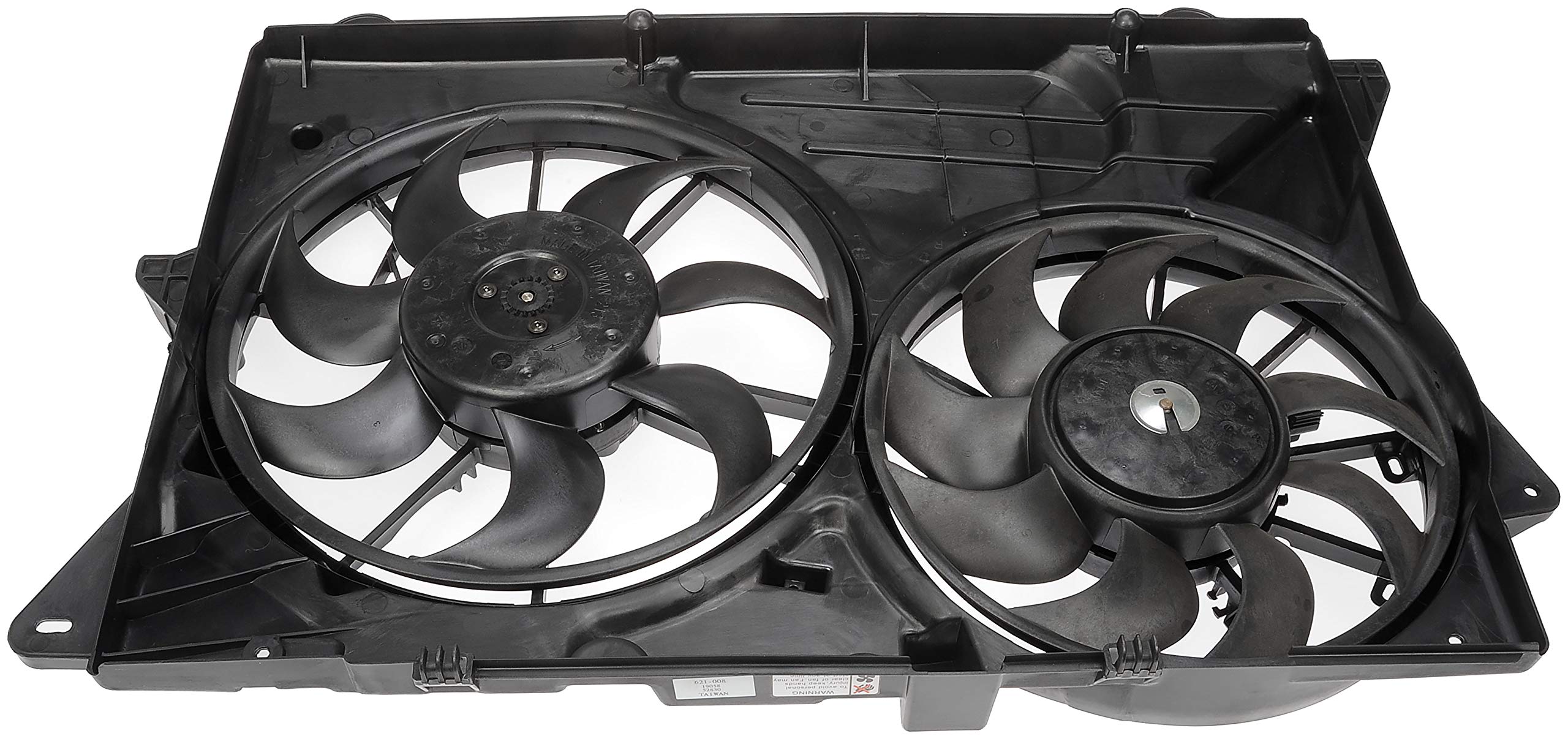 Dorman 621-008 Engine Cooling Fan Assembly Replacement for Ford F-150, Lincoln Navigator - High-Performance Cooling System Part for Overheating Prevention & Engine Protection