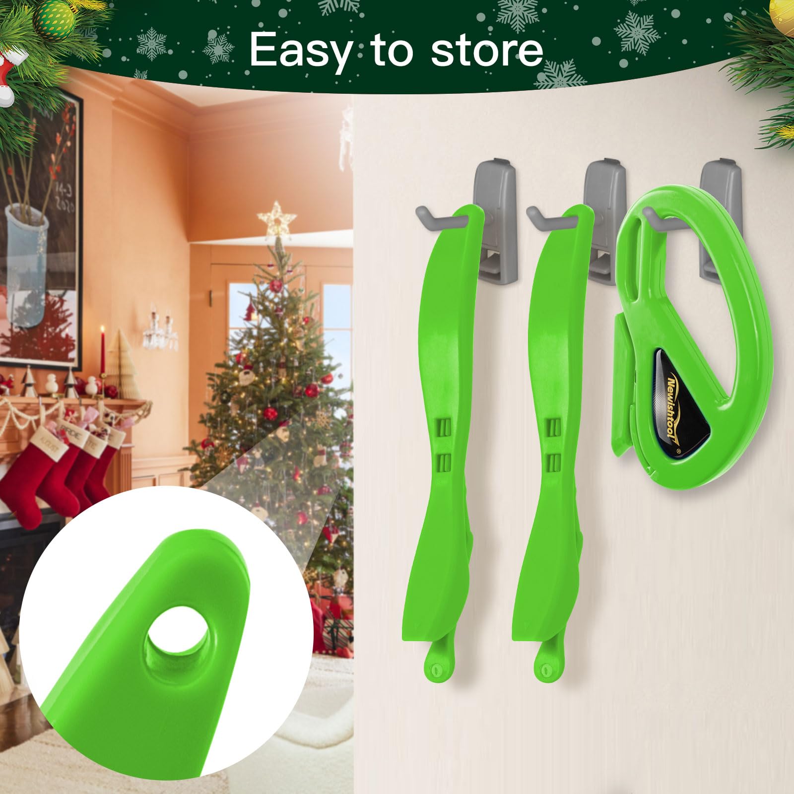 4 Pack Black Gift Wrap Cutter - Safe Christmas Wrapping Paper Cutter Tool for Holiday Presents, Craft Papers & DIY Projects - Includes 2 Sliding Cutter Styles - Perfect for Gift Wrapping, Scrapbooking & Card Making